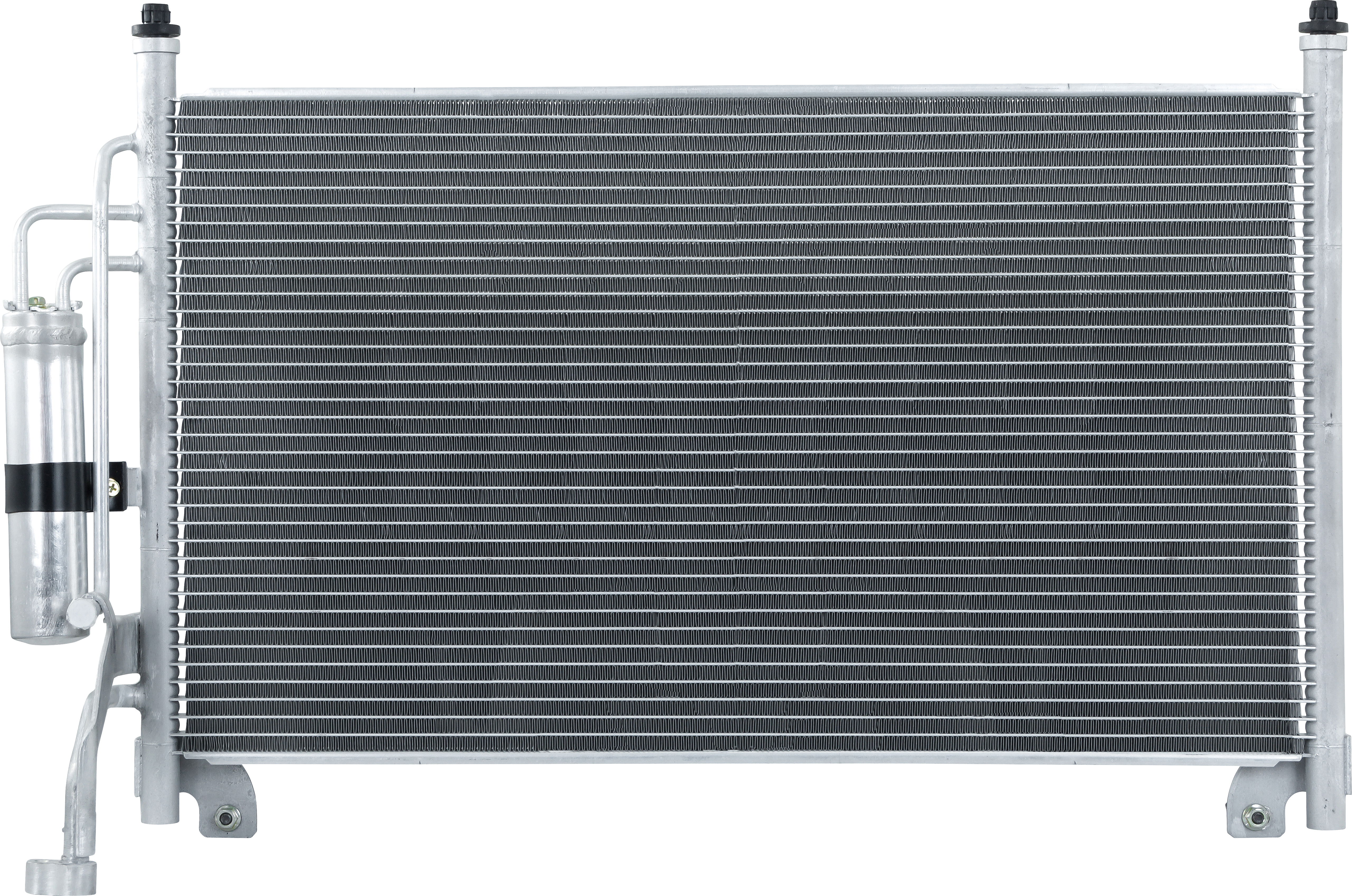 CONDENSER, MAZDA 2 SERIES III 07/07-11/14, MULTI-FLOW