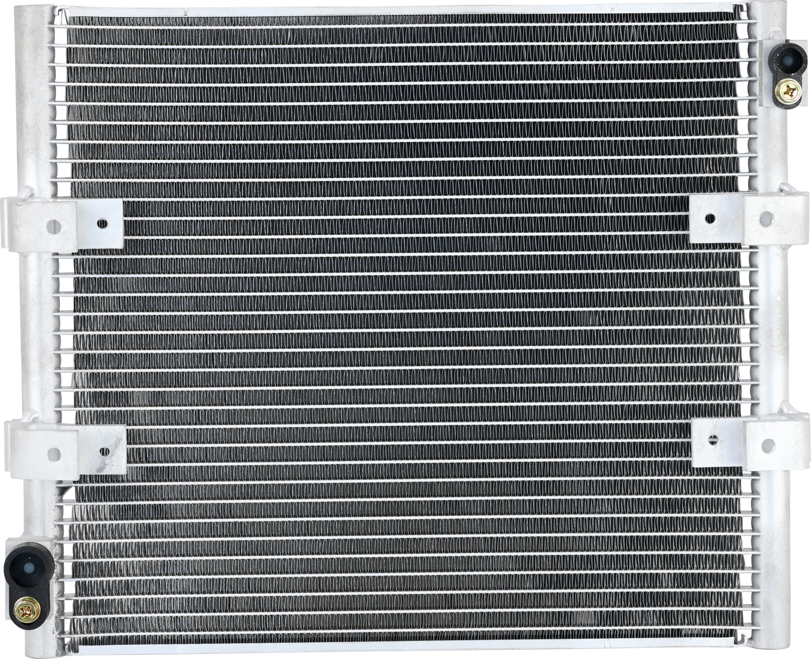 CONDENSER, MITSUBISHI CANTER, FUSO 6.5T (LATE) 01/07-05/09, 379 X 320 X 16MM