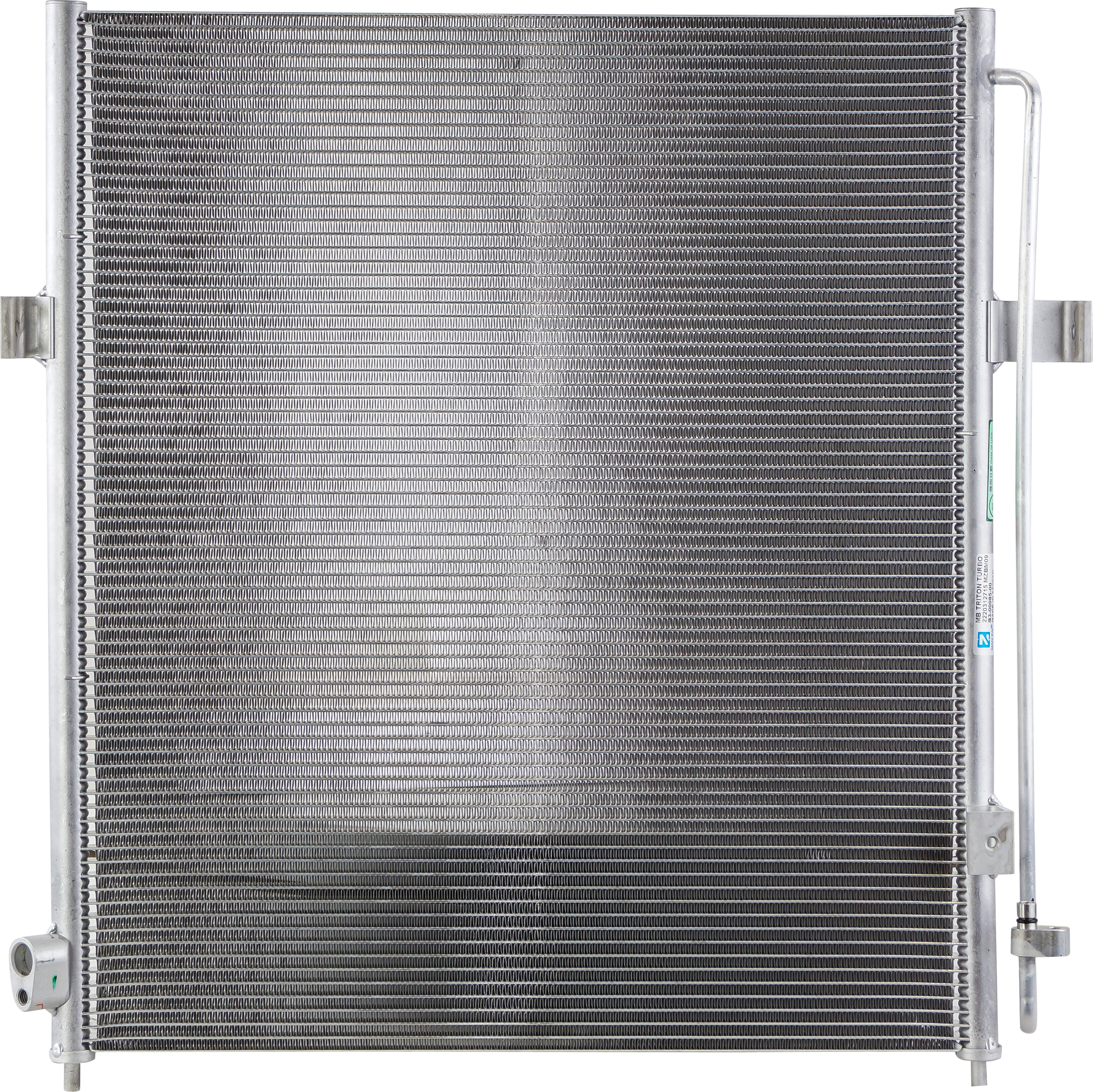 CONDENSER, MITSUBISHI TRITON ML 2.5TD, 3.2TD 06/06-, 435MM HEIGHT