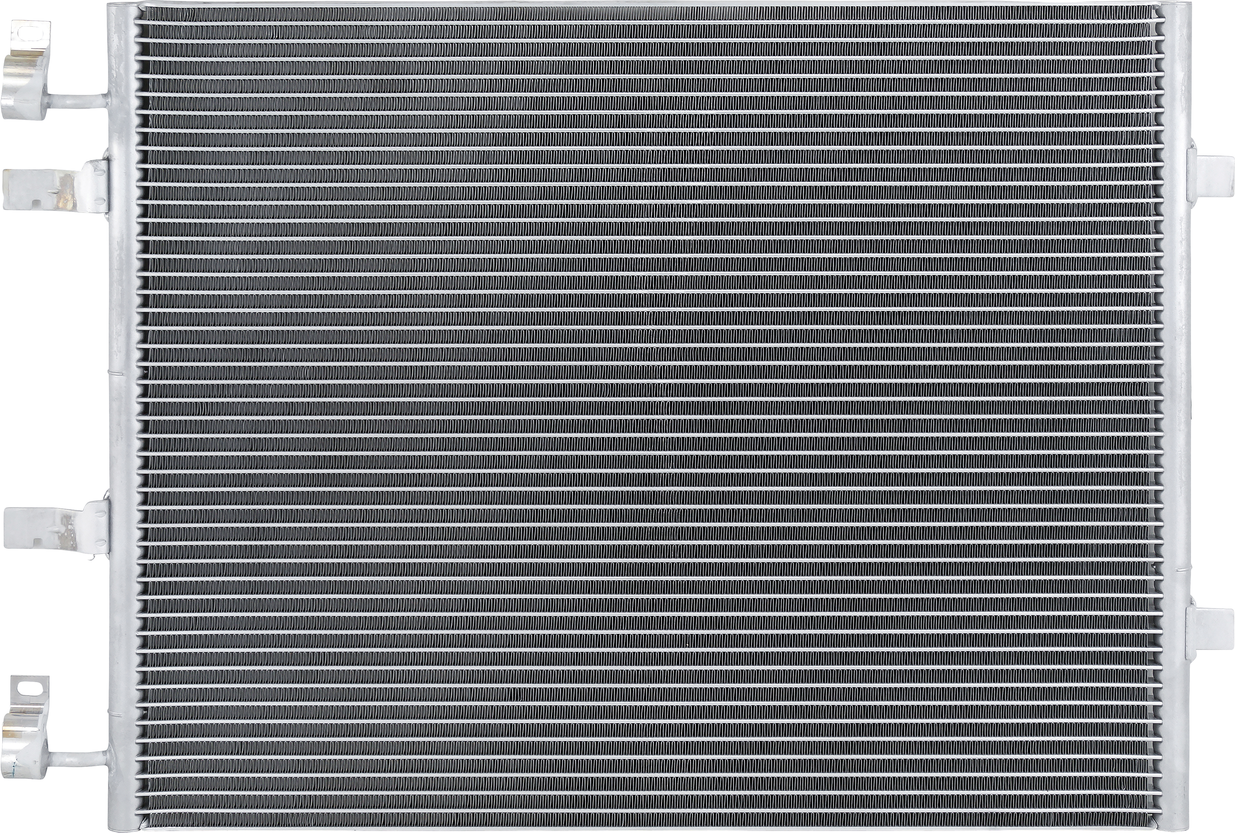 CONDENSER, RENAULT TRAFIC 2.0TD 05/07-, 550 X 460 X 16MM, DUAL AC SYSTEM