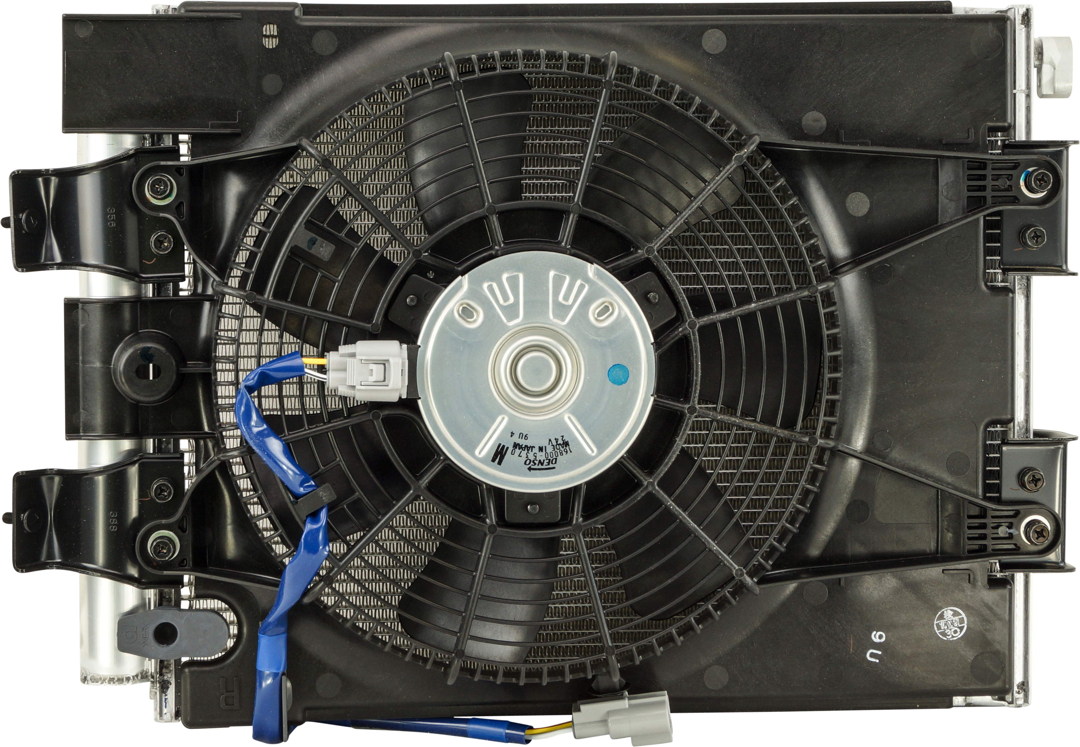 CONDENSER, HINO DUTRO, DENSO, INCL FAN