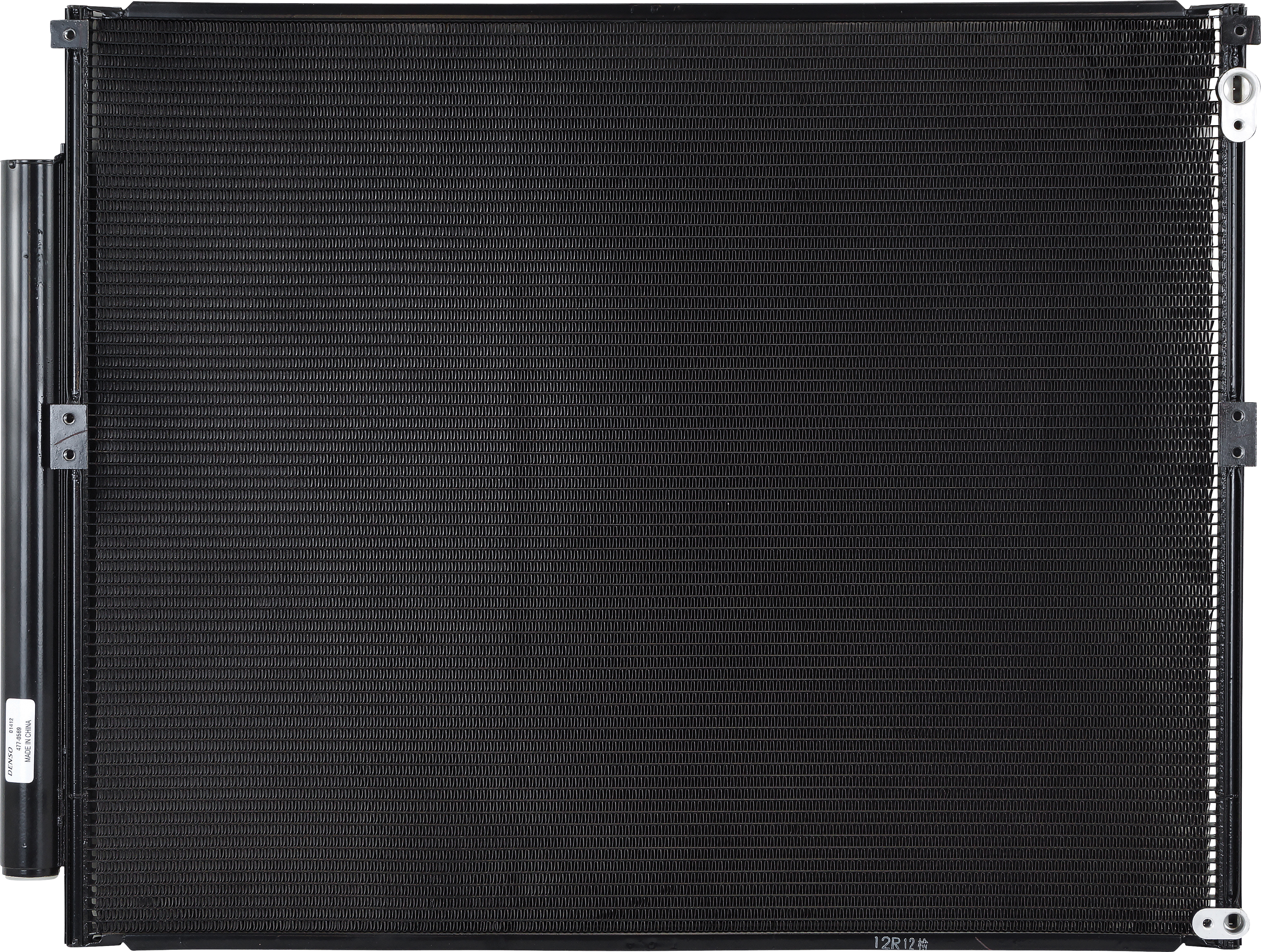 CONDENSER, TOYOTA PRADO GRJ120R V6 1GR-FE, MULTI-FLOW, PAD