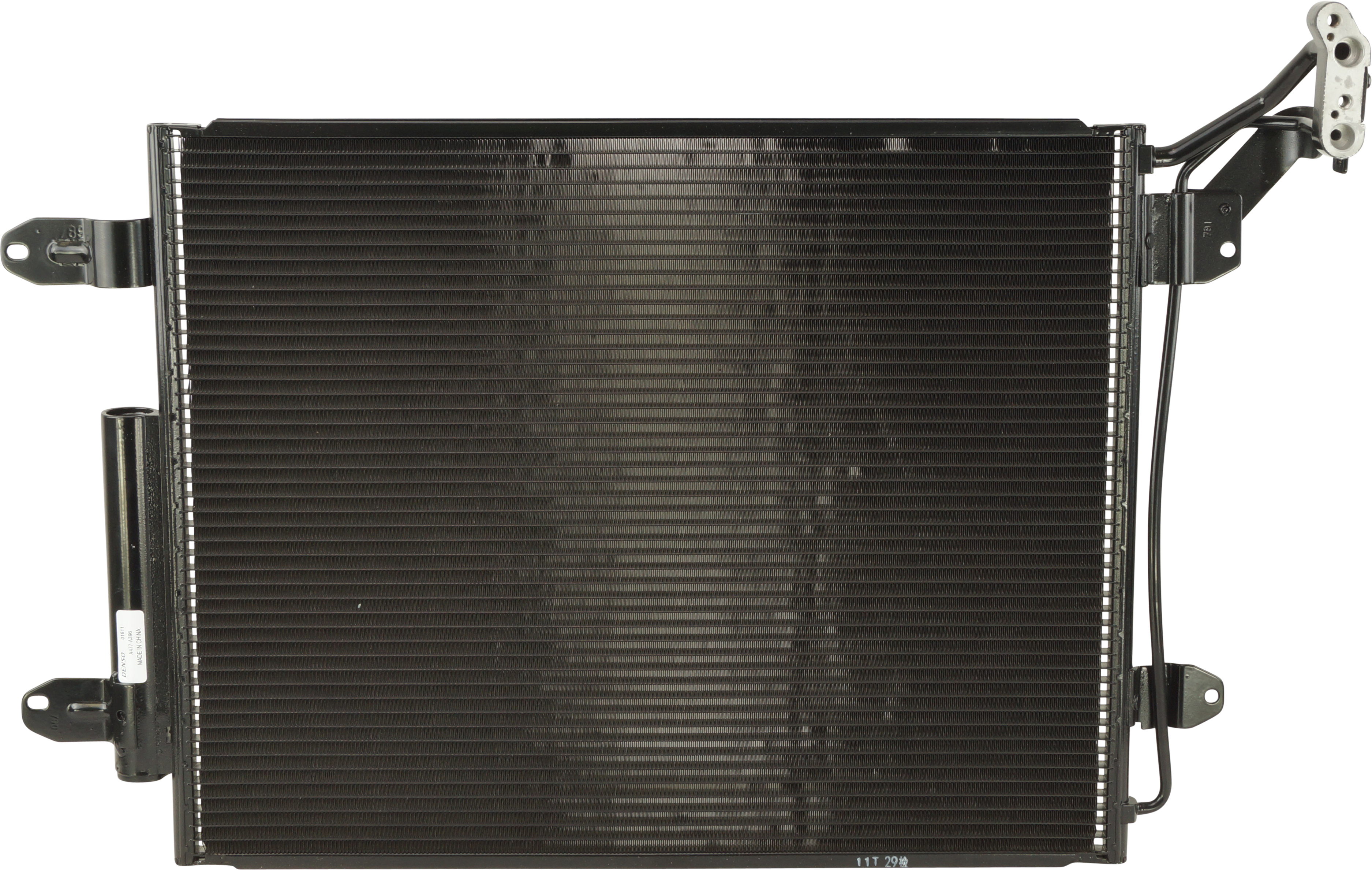 CONDENSER, VOLKSWAGEN TIGUAN 2.0L T/DIESEL 05/08-, MULTI-FLOW, DENSO-FTF