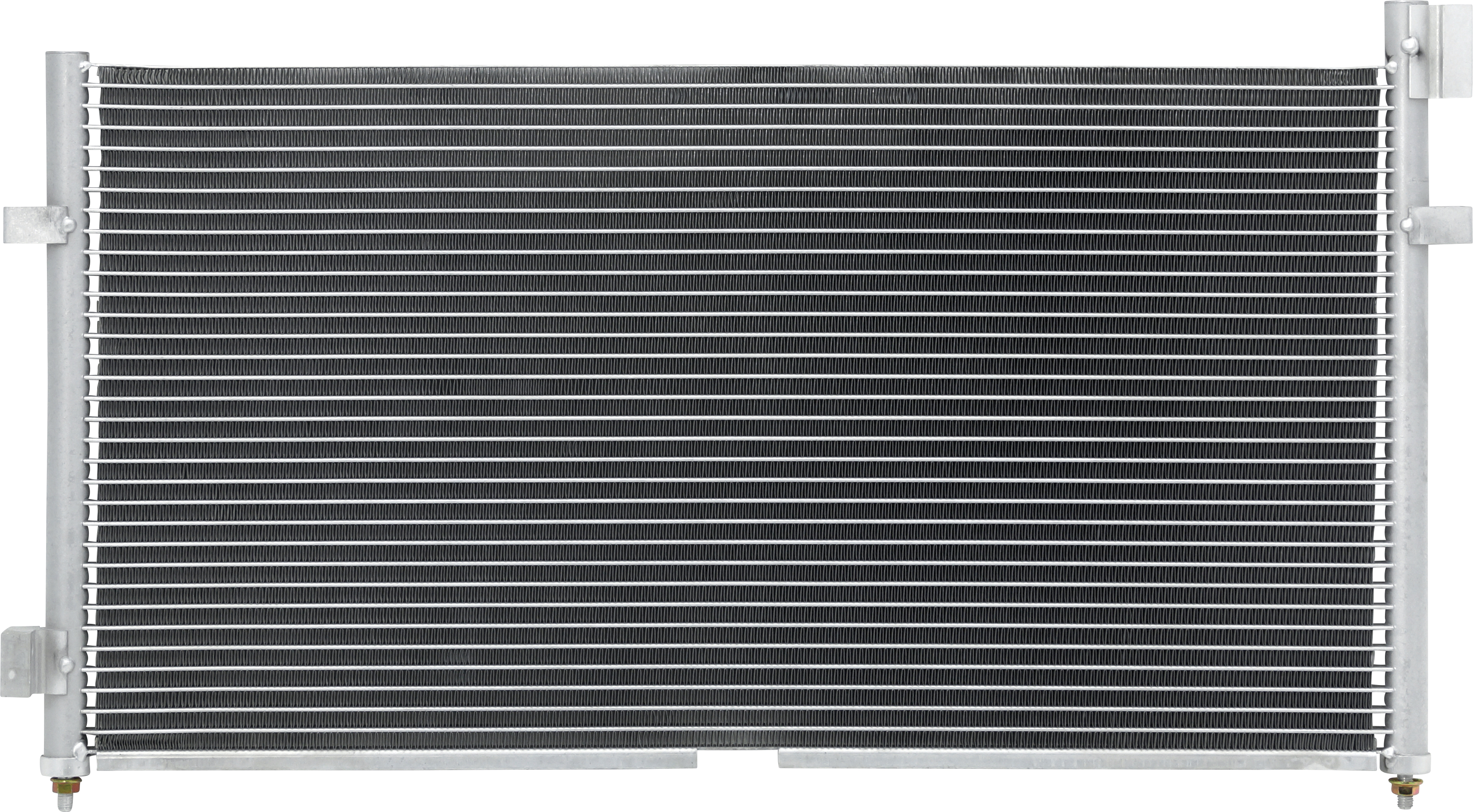 CONDENSER, VOLVO TRUCK FM420 1998-, VERT, HORZ PAD, OE VALEO