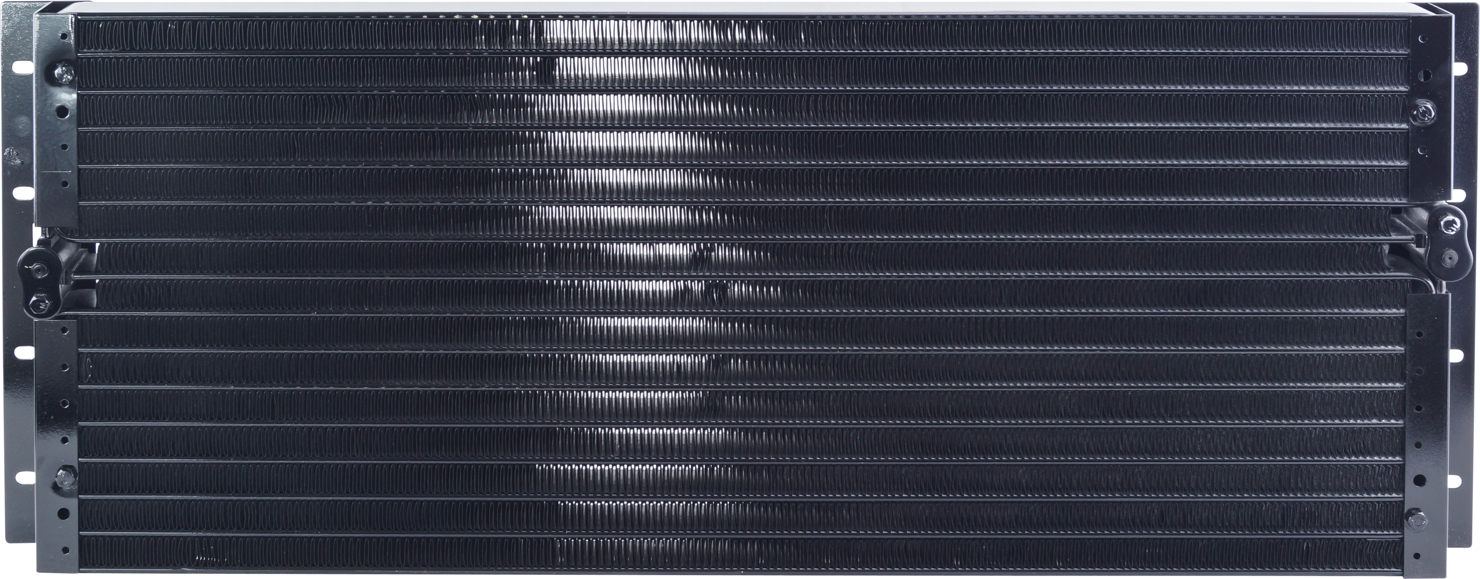 CONDENSER, HEAVY DUTY, WITH FAN SHROUD, O-RING #6-8, 800 X 320 X 44 MM, TWIN, EXCL FAN
