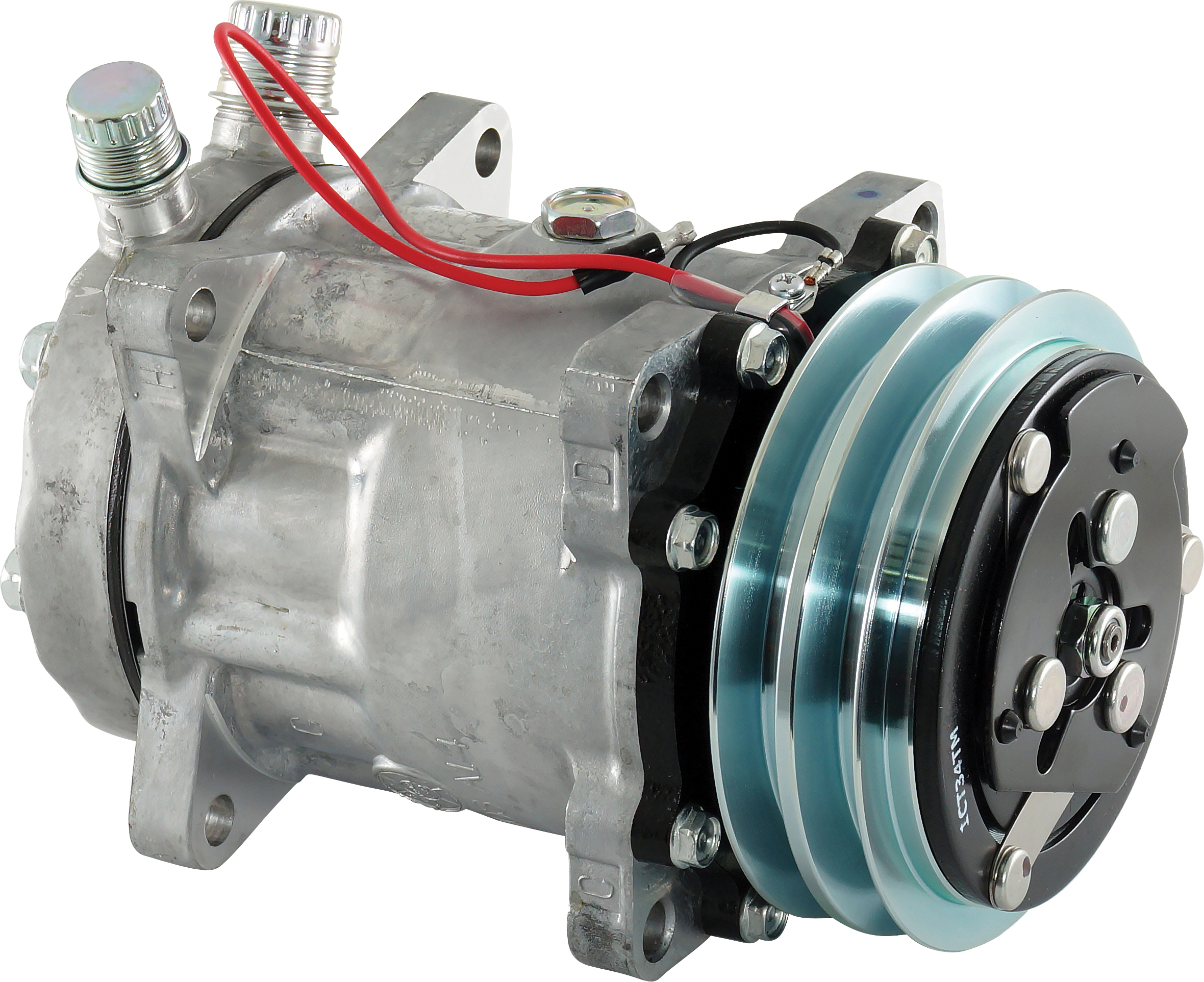COMPRESSOR, SANDEN, SD7H15 7949, 12V, 2A, 125MM, VERT O-RING, R134A