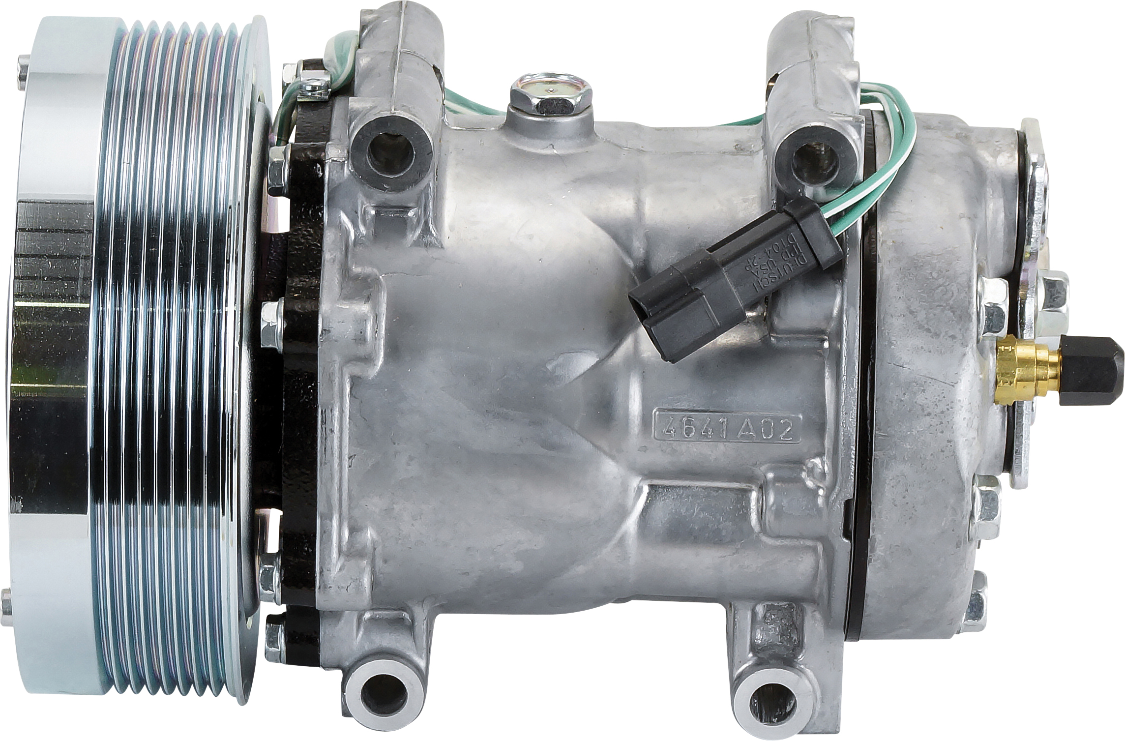 COMPRESSOR, SANDEN, SD7H15 4840, 24V, 8PV, 152MM, REAR PAD, DIRECT MOUNT, R134A