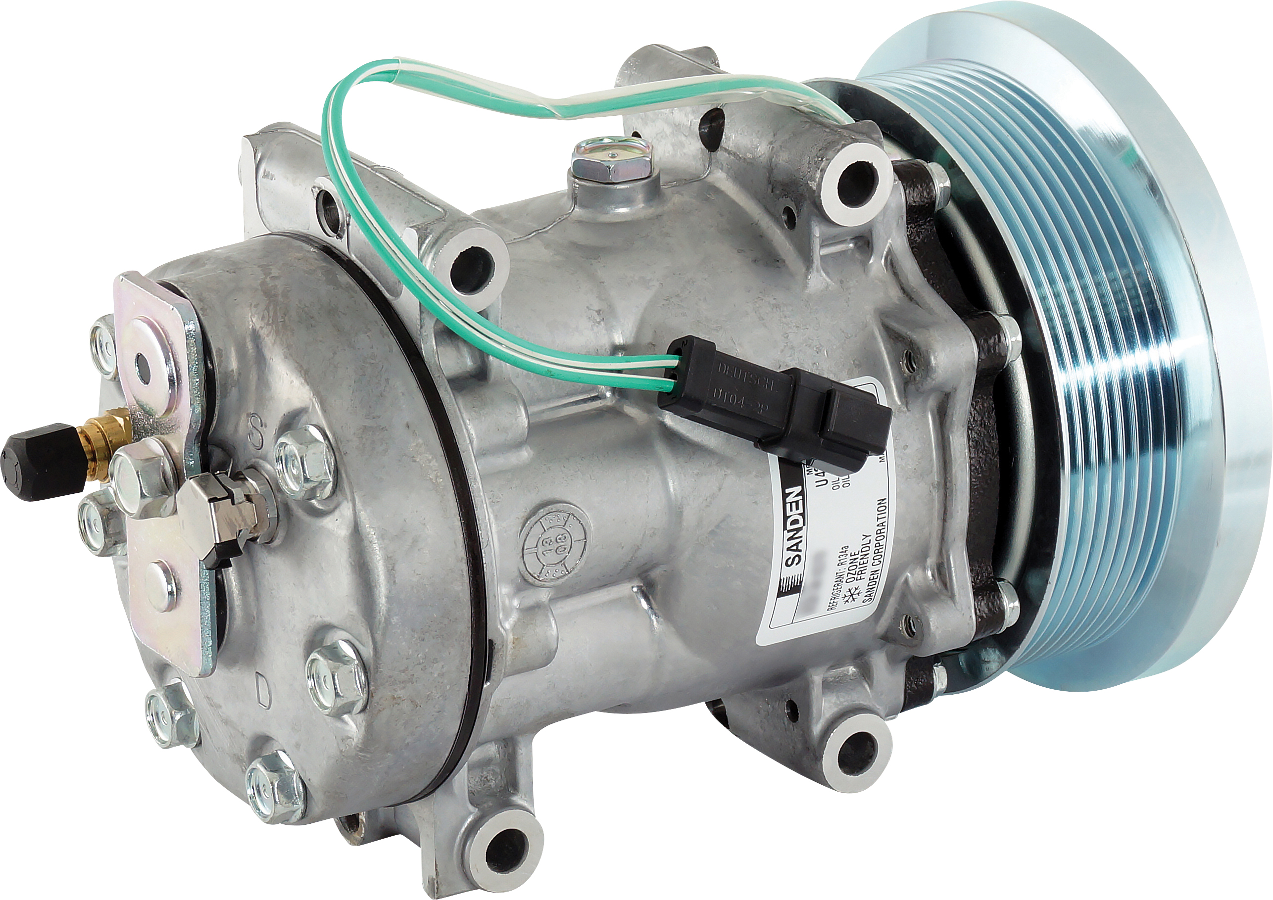 COMPRESSOR, SANDEN, SD7H15 U4769, 24V, 8PV, 133MM, US PAD, DIRECT MOUNT, R134A