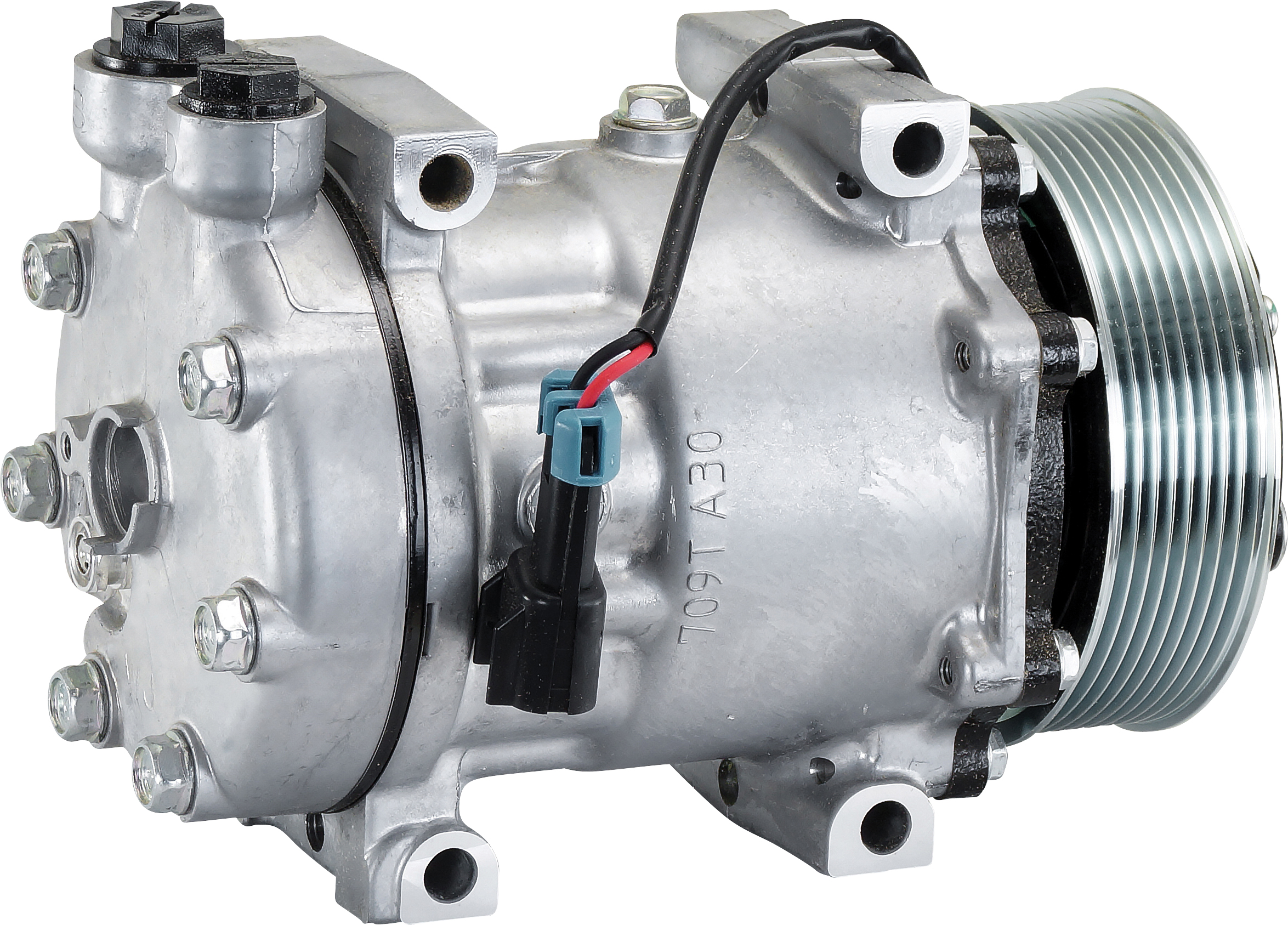 COMPRESSOR, SANDEN, SD7H15 4307, 12V, 8PV, 119MM, VERT FOR, DIRECT MOUNT, R134A