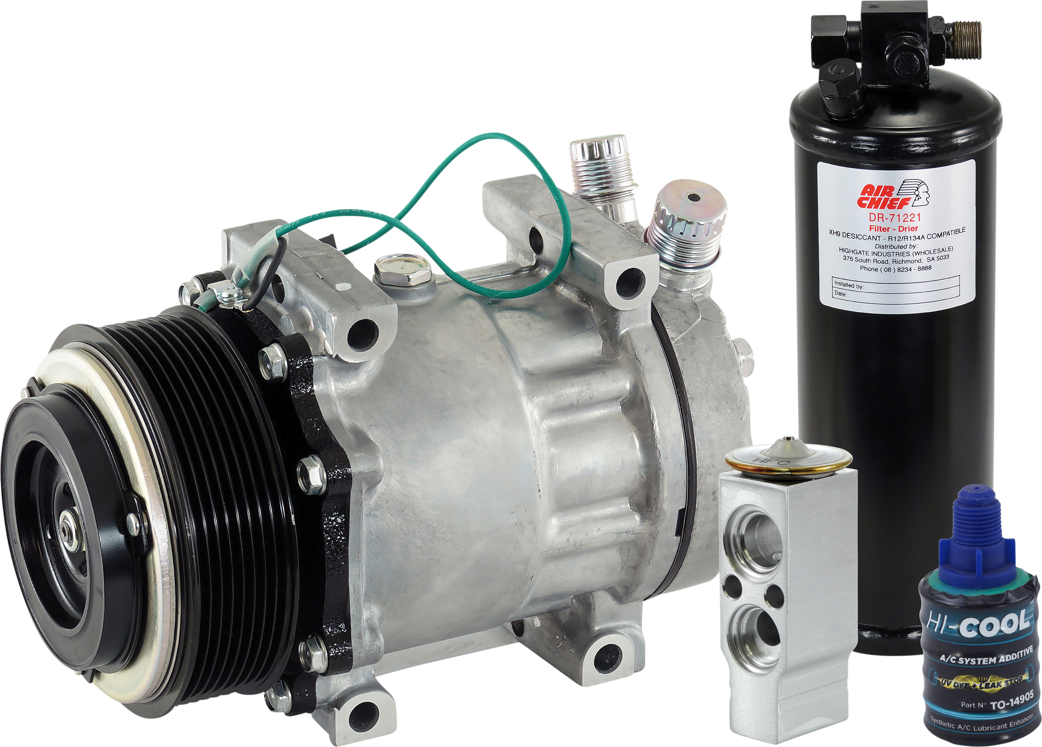 COMPRESSOR KIT, KENWORTH T908, T909, K108, K200