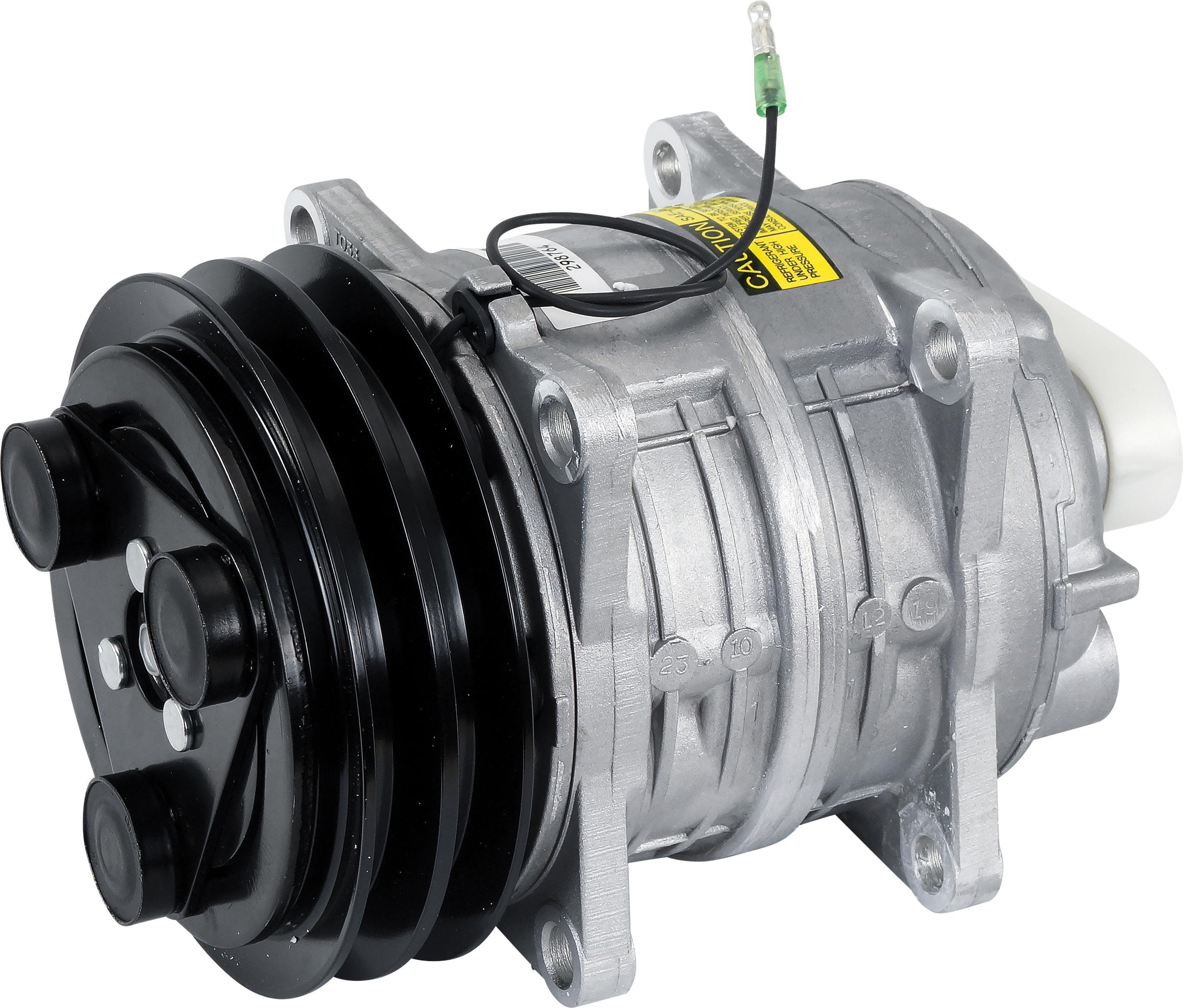 COMPRESSOR, TAMA, TM08, 12V, 2A, 127MM, REAR GM PAD, R134A