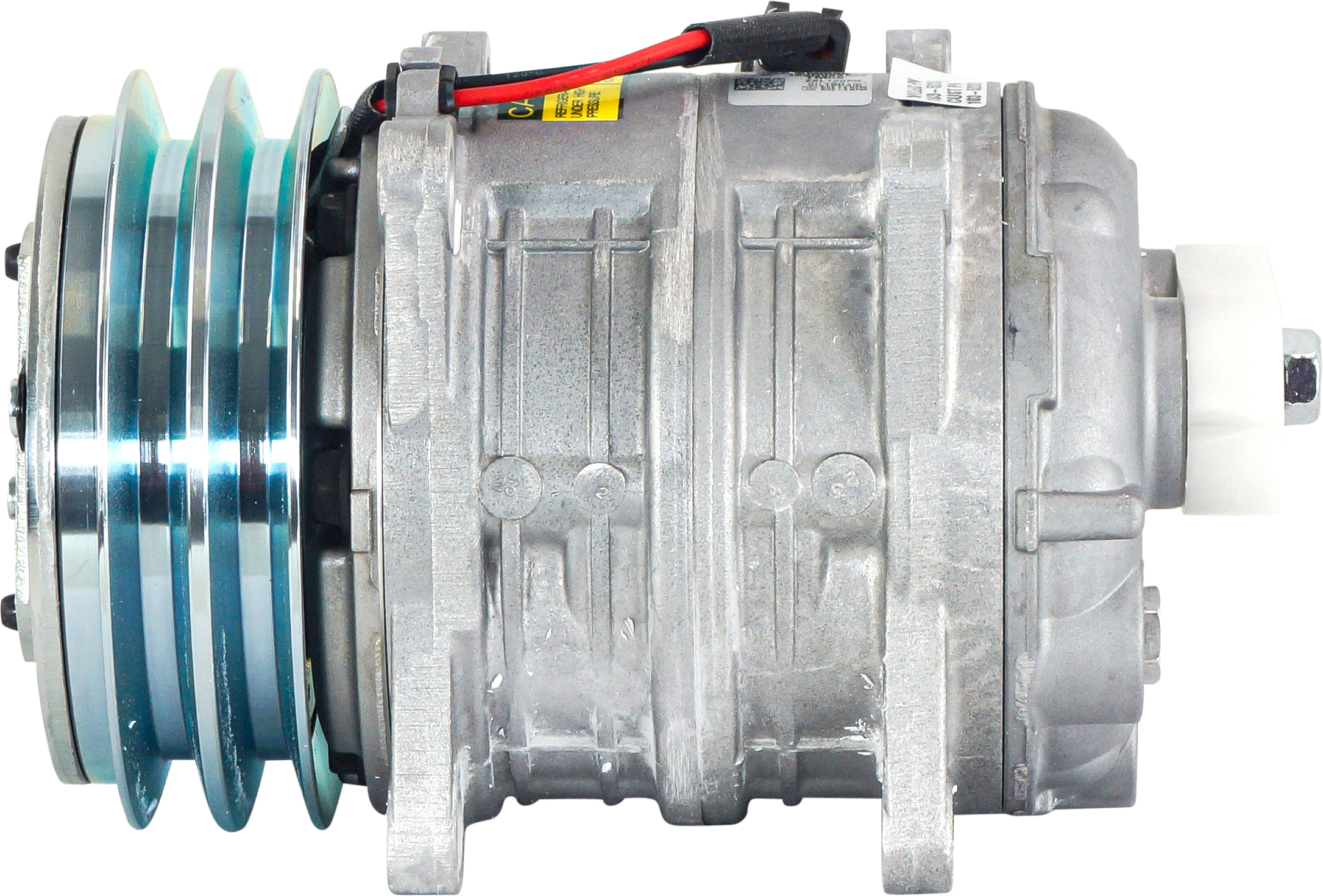 COMPRESSOR, S-SERIES (REPL TAMA), TM08, 12V, 2A, 127MM, REAR GM PAD, R134A