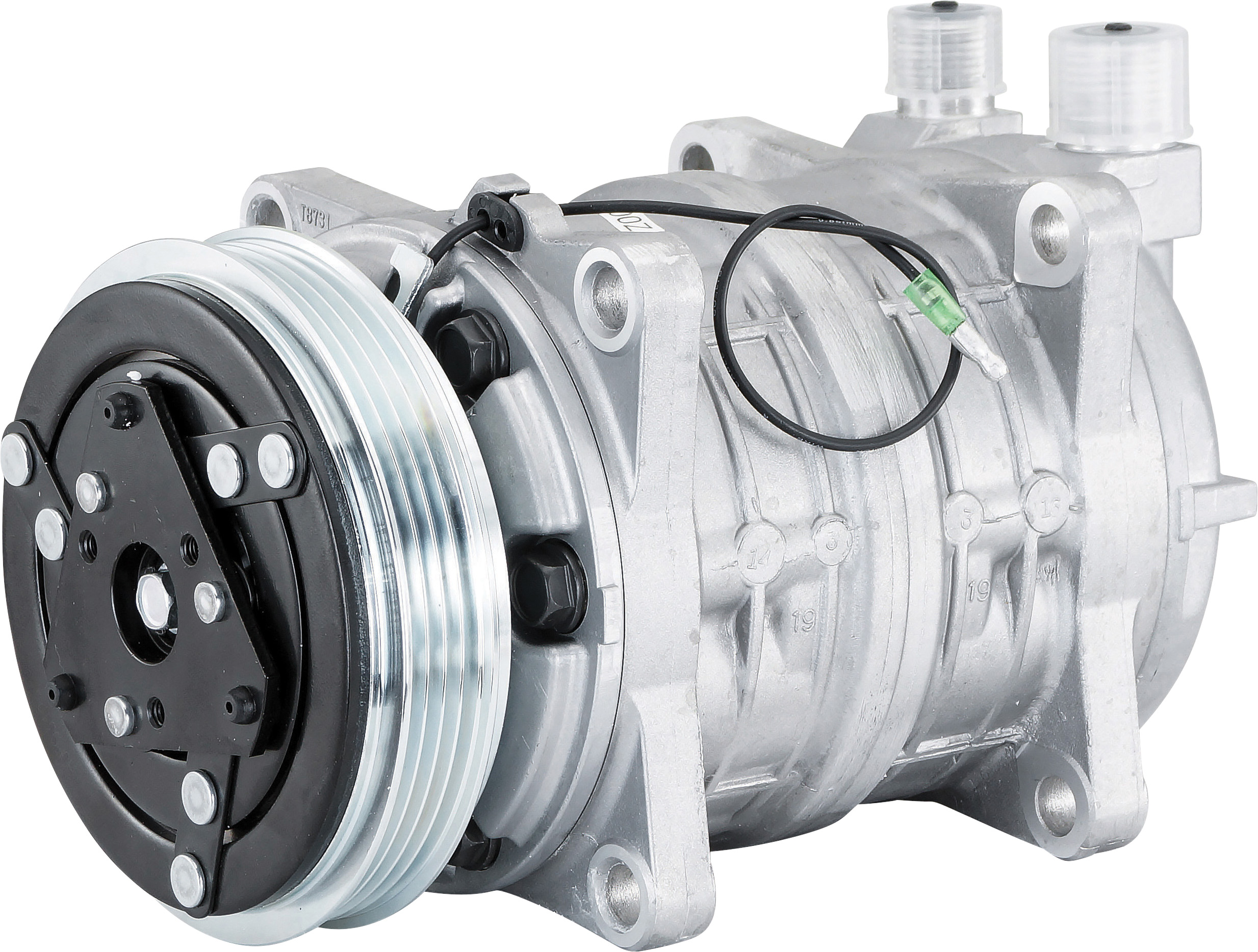 COMPRESSOR, TAMA, TM14A, 12V, 4PV, VERT O-RING, R134A