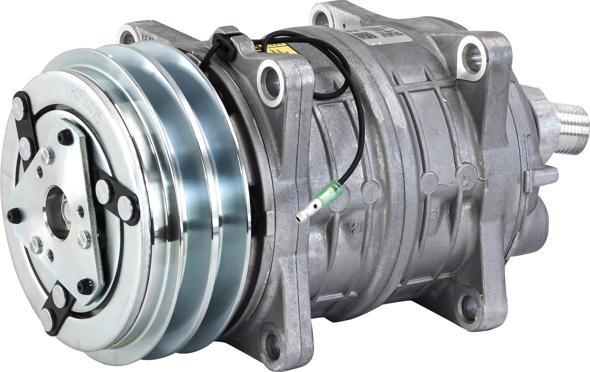 COMPRESSOR, TAMA, TM15S, 12V, 2A, 125MM, REAR O-RING, EAR MOUNT, R134A