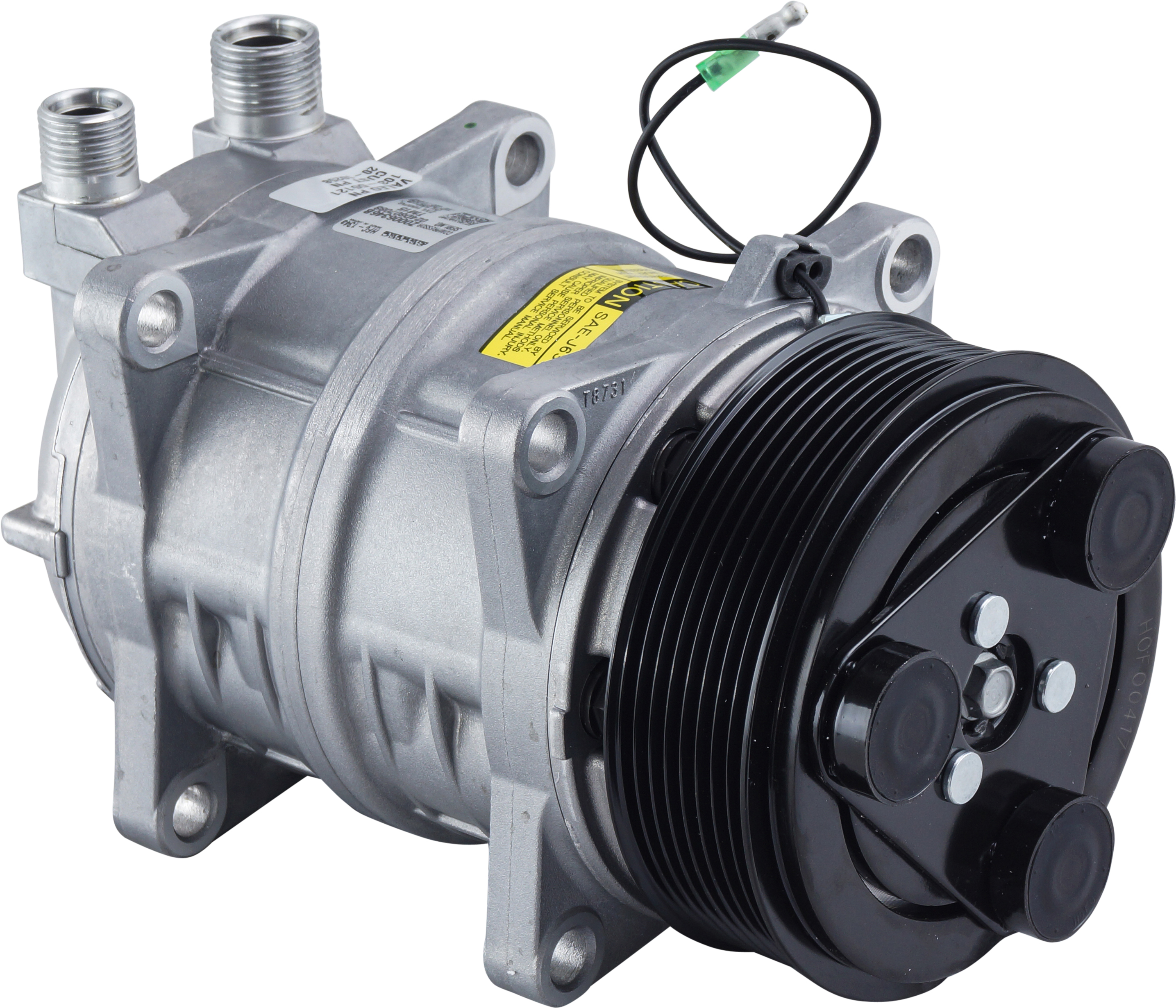 COMPRESSOR, TAMA/VALEO, TM15HS, 12V, 8PV, 120MM, VERT O-RING, EAR MOUNT