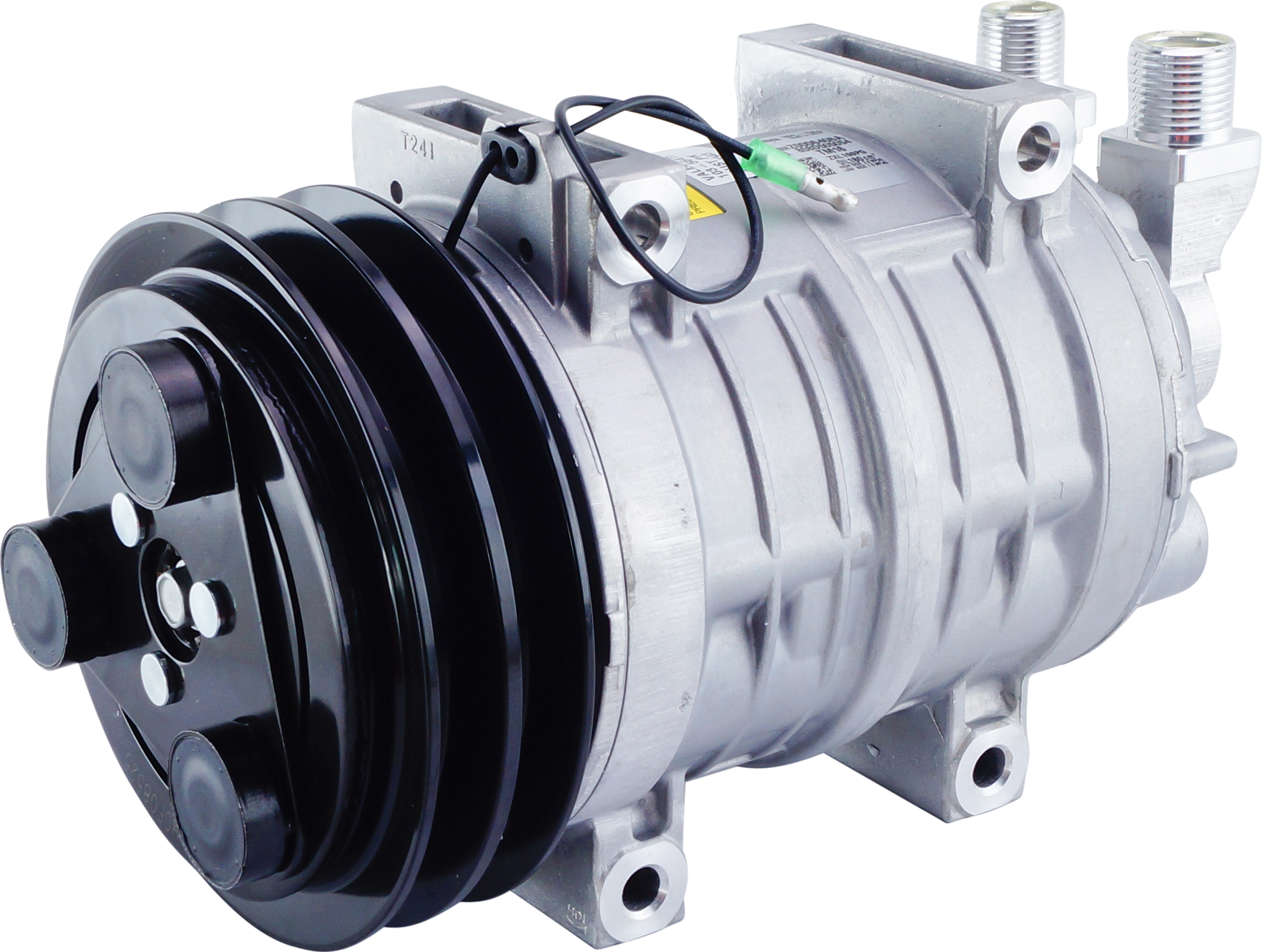 COMPRESSOR, TAMA, TM16HD, 12V, 2A, 135MM, REAR PAD, R134A, DIRECT MOUNT, W/ VERT O-RING ADAPTOR
