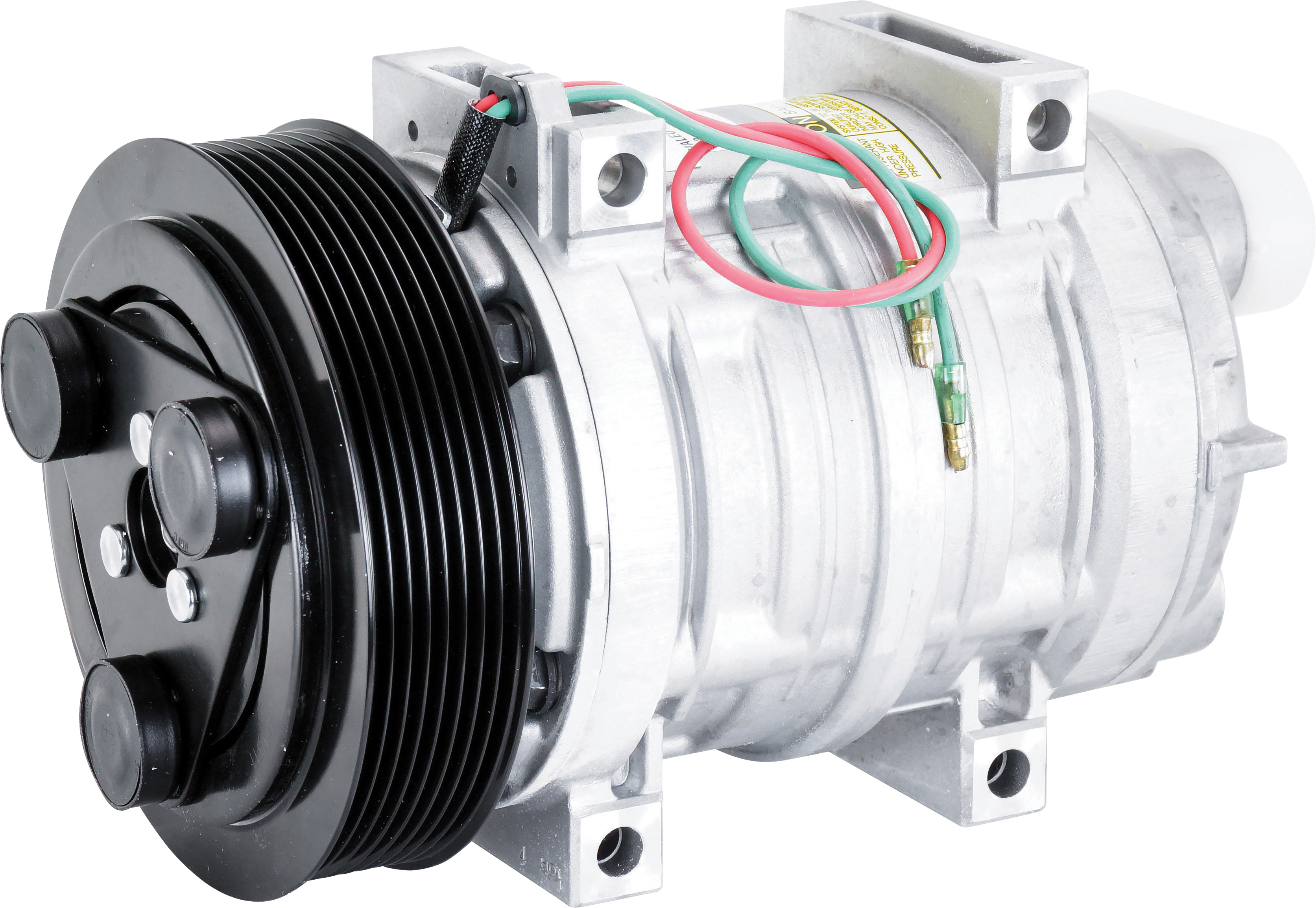 COMPRESSOR, TAMA, TM21HX, 24V, 8PV, 137MM, REAR PAD, DIRECT MOUNT, R134A