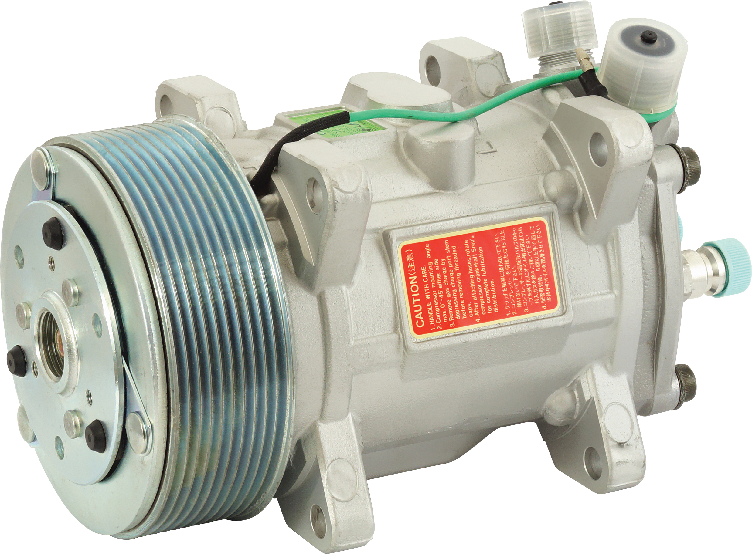 COMPRESSOR, UNICLA, UP150 6250, 12V, 10PV, 125MM, VERT O-RING, R134A