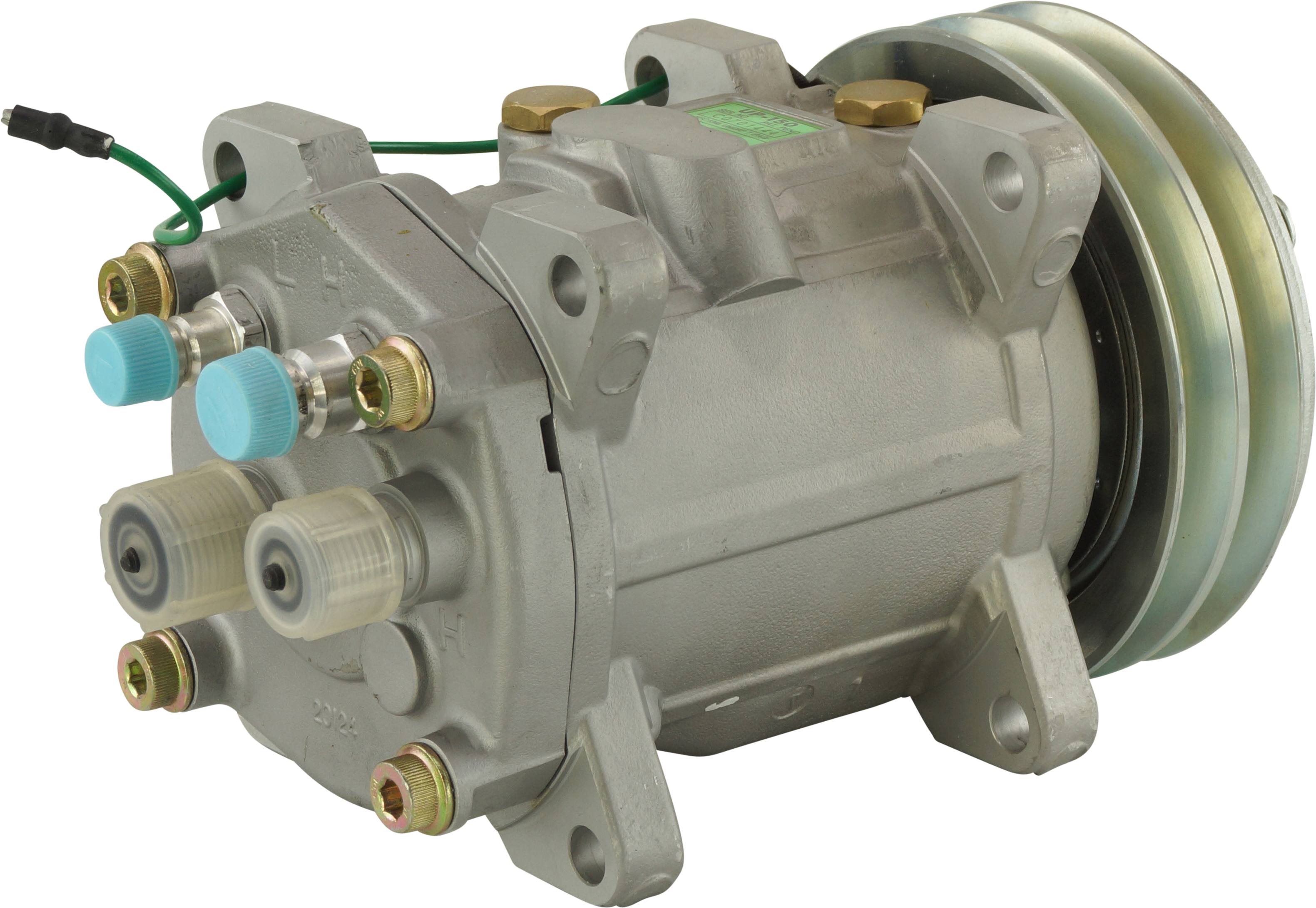 COMPRESSOR, UNICLA, UP150 3786, 24V, 2A, 132MM, REAR O-RING, R134A