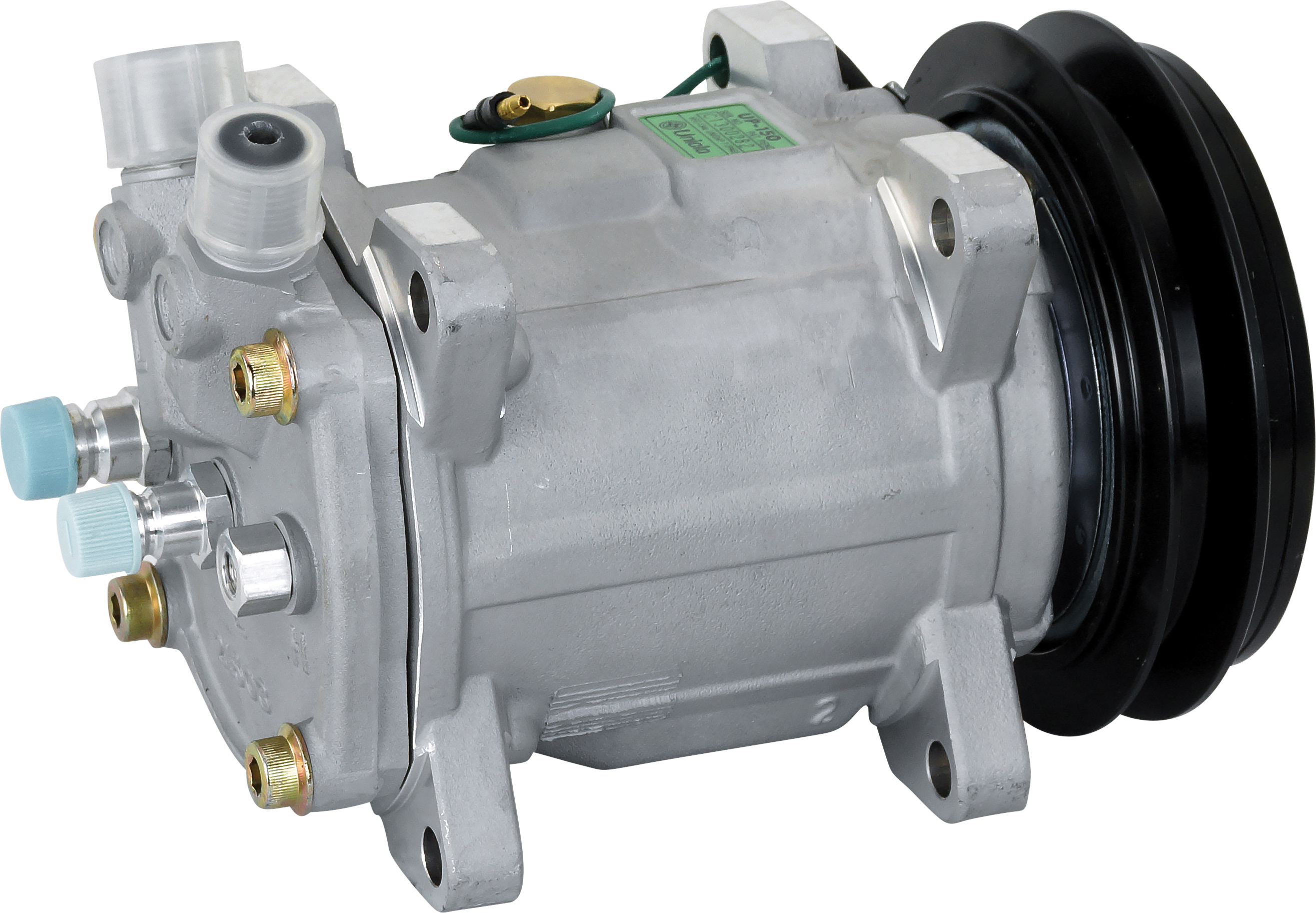 COMPRESSOR, UNICLA, UP150 4965, 24V, 1B, 135MM, VERT O-RING, R134A