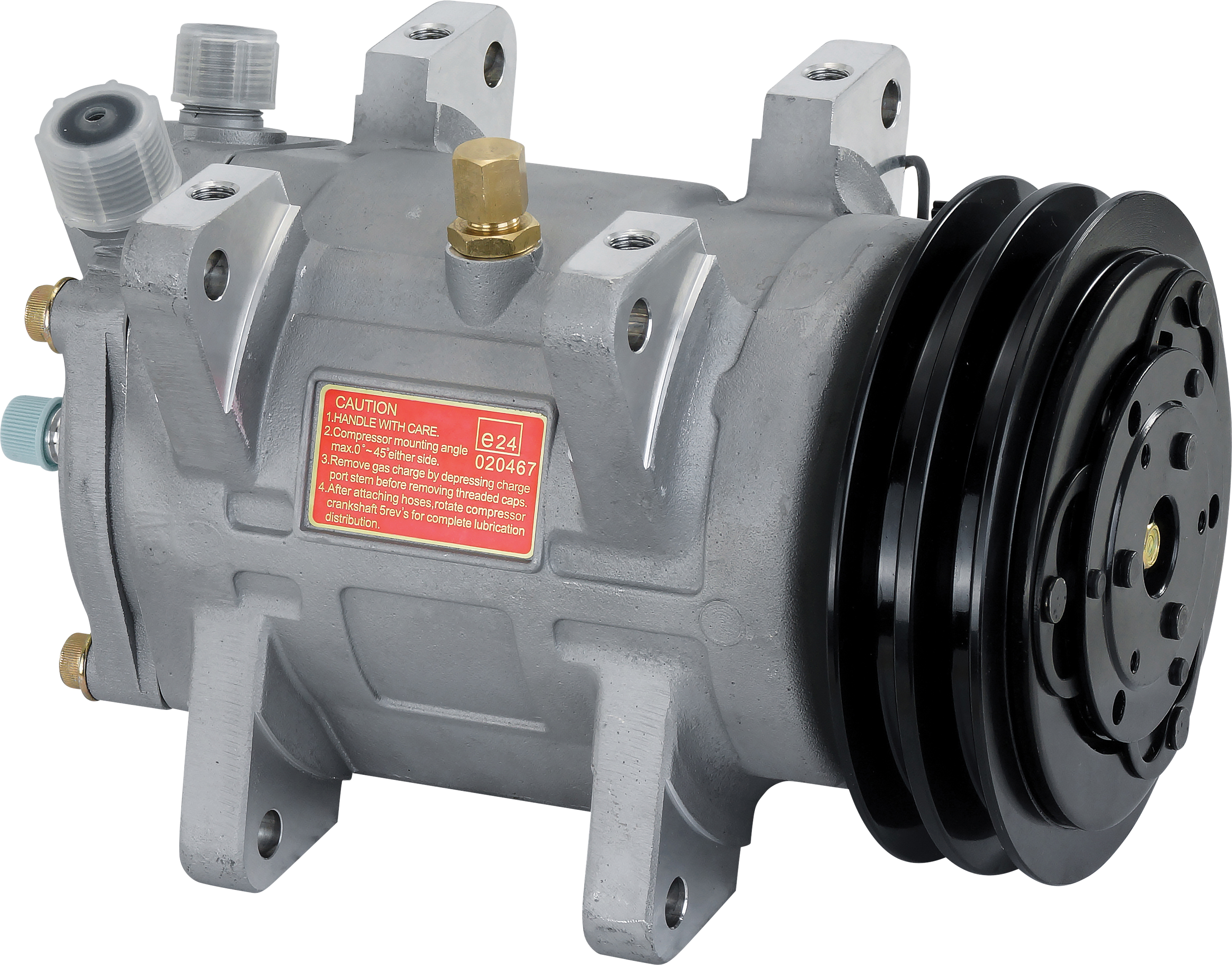 COMPRESSOR, UNICLA, UP200 4675, 12V, 2A, 145MM, VERT O-RING, R134A