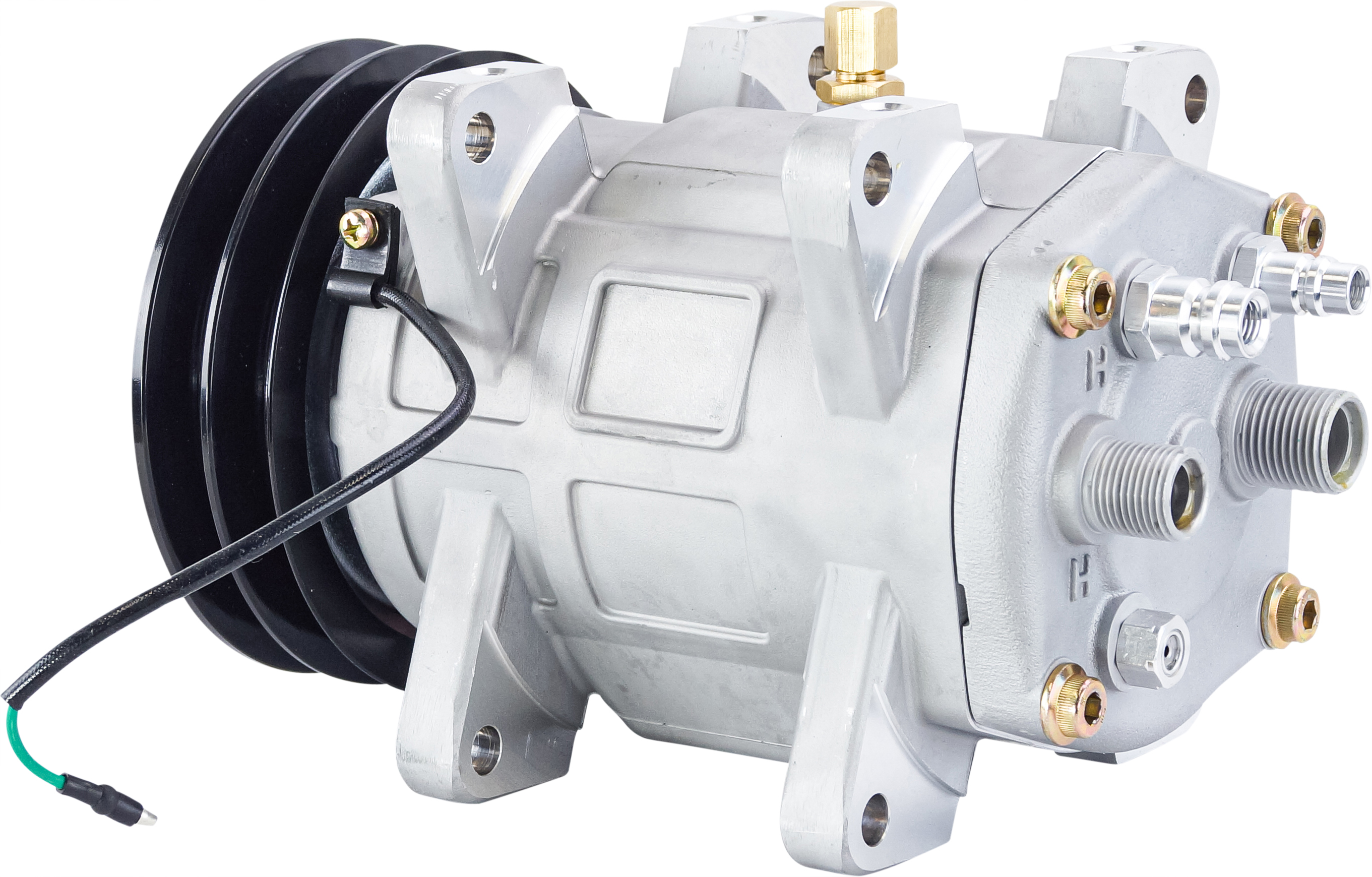 COMPRESSOR, UNICLA, UP200-3226, 24V, 2B,145MM, HOZ O-RING, R134A