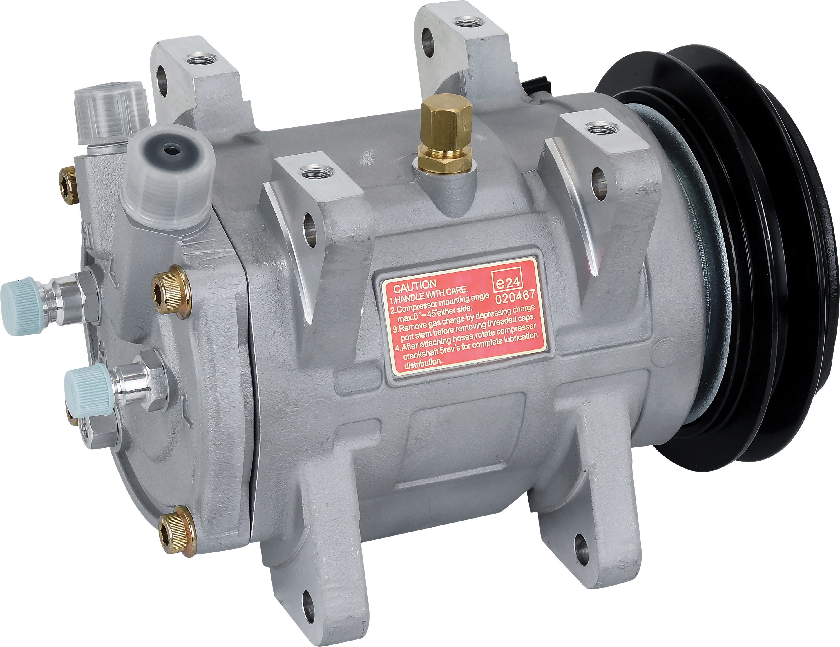 COMPRESSOR, UNICLA, UP200 4215, 24V, 1B, 145MM, VERT O-RING, R134A
