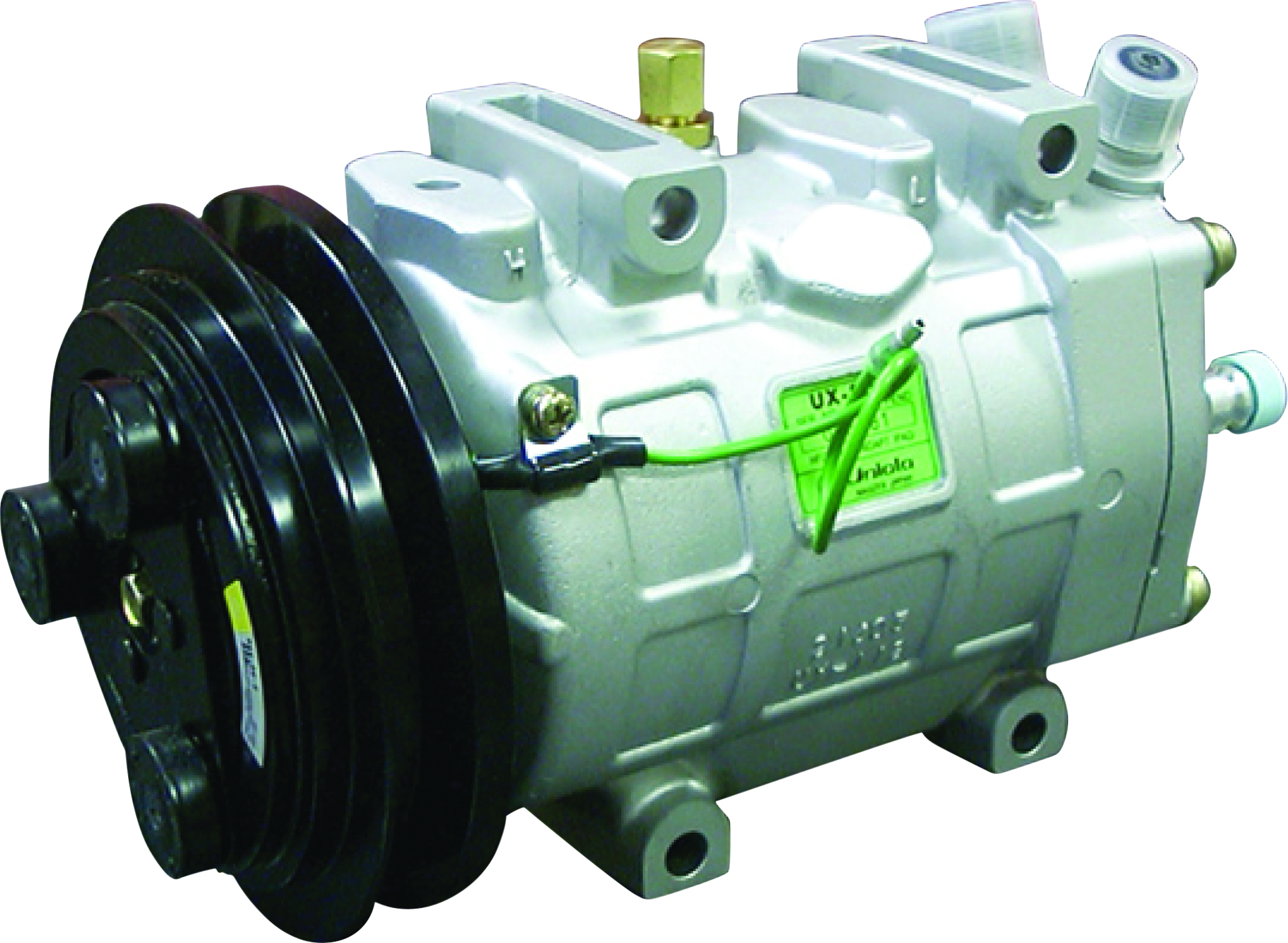 COMPRESSOR, UNICLA, UX200 3225, 24V, 2B, 168MM, REAR O-RING, R134A