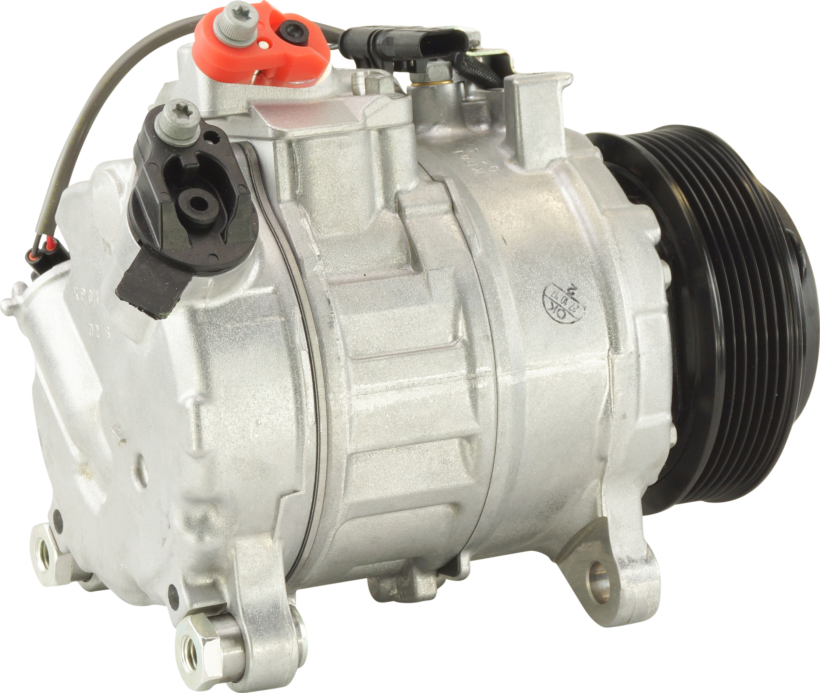 COMPRESSOR, BMW 5-SERIES F07, F10, F11 530D 01/10-, F01, F02 730D 05/10-, DENSO, 7SBU17A, 6PV