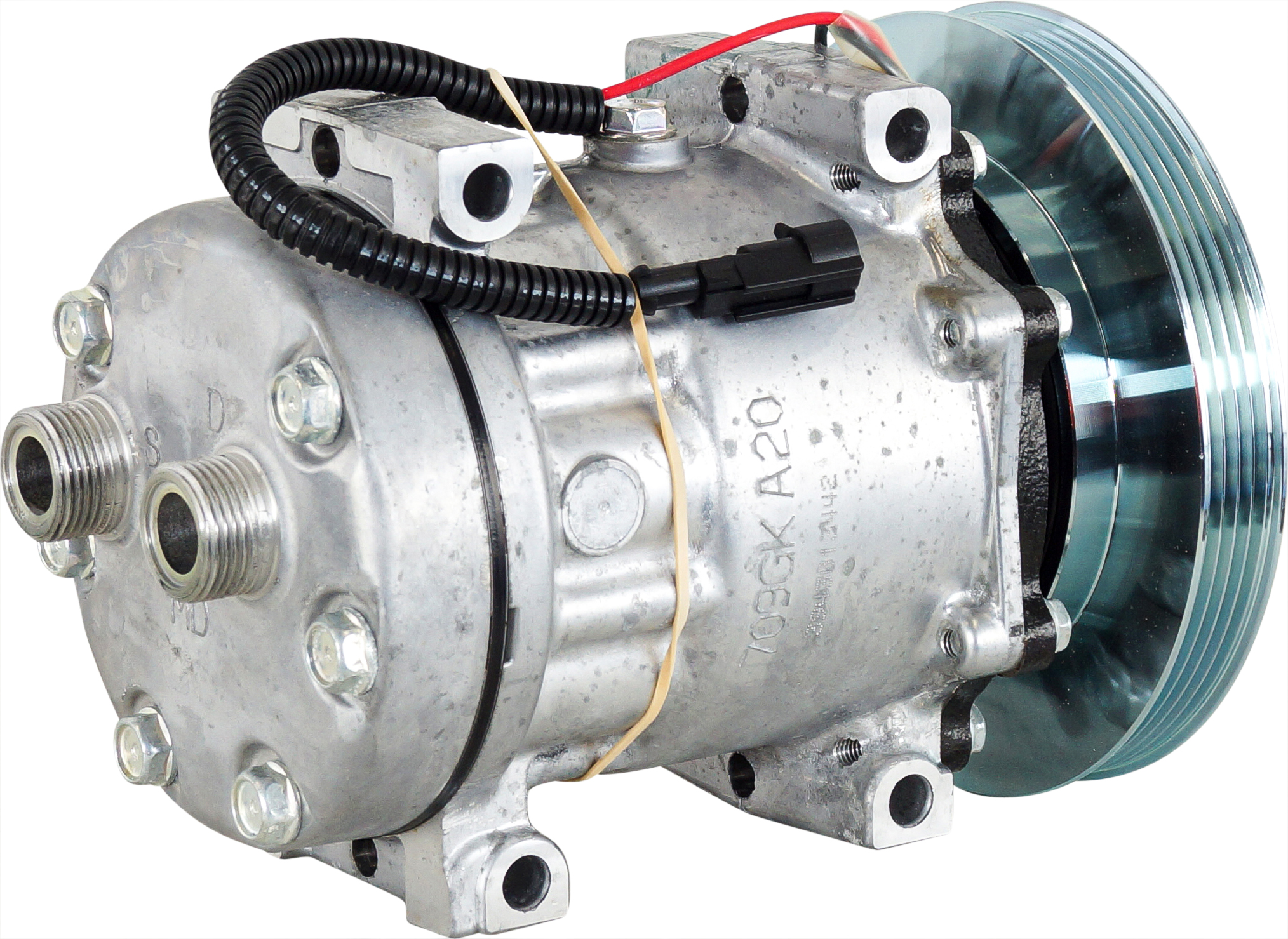 SANDEN SD7H15 4105 / 4004 12V PV4, 152MM, DIRECT MOUNT, MD HEAD