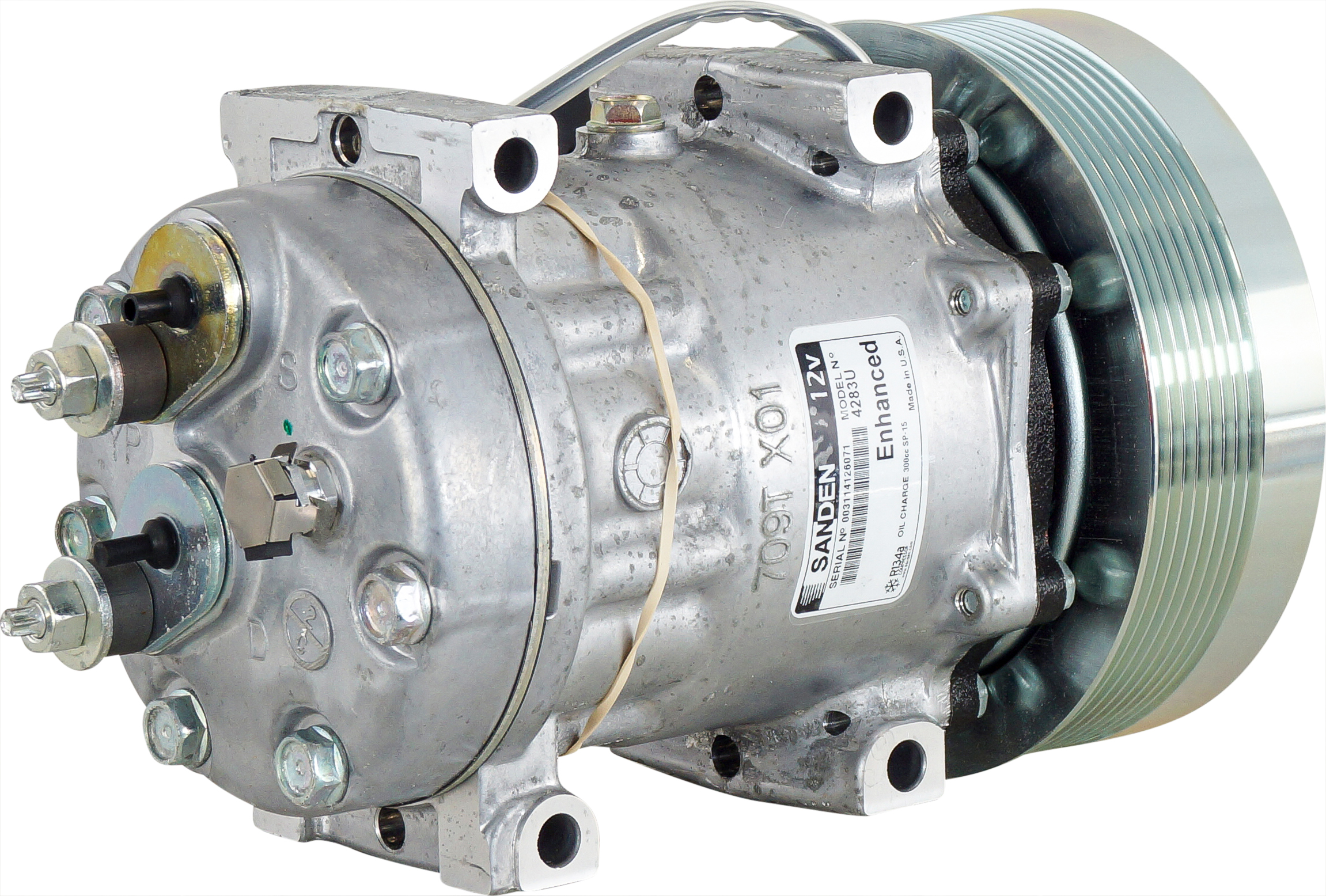 SANDEN SD7H15SHD 54283 12V PV8 6 INCH CLUTCH