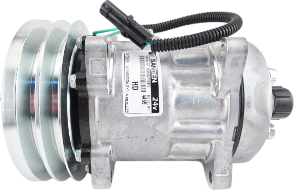 COMPRESSOR, CASE, SANDEN, SD7H15 4489, 24V, 2A, 152MM, HTO MD HEAD