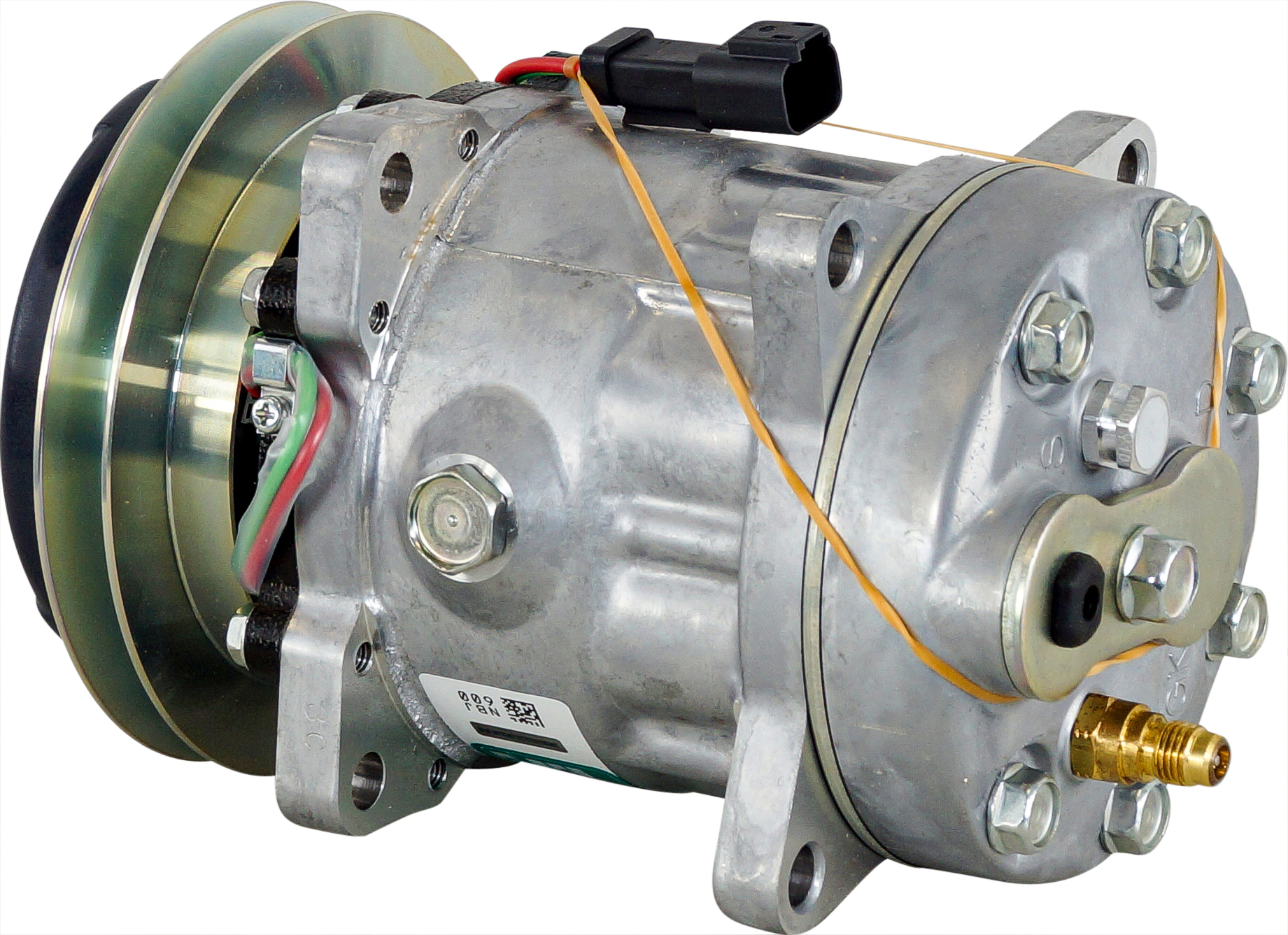COMPRESSOR, CATERPILLAR H, K, M LOADERS 906H-908H2, 906K-914K, 906M-908M, SANDEN SD7H13, 12V, 1A, 13