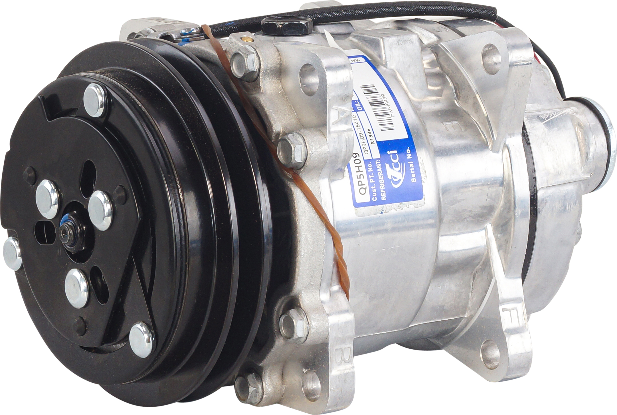 COMPRESSOR, CATERPILLAR E SERIES MINI EXCAVATORS 303.5E2-305.E2, 304E2-306E2, SANDEN, SD5H09, 12V, 1