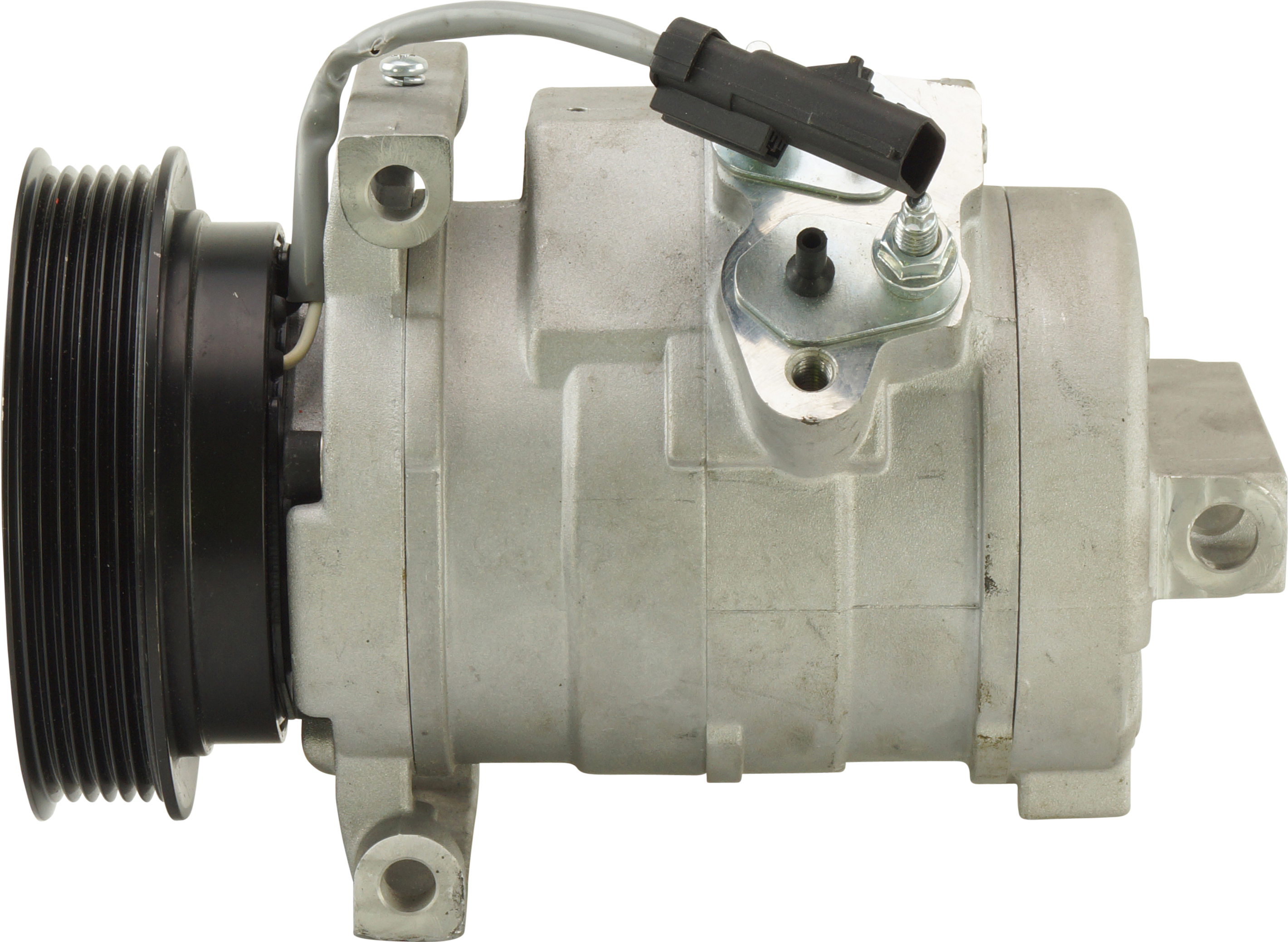 COMPRESSOR, CHRYSLER 300C V6 3.5L 2005-06, S-SERIES (REPL DENSO), 10S17C, 12V, 6PV, 125MM, LONG MOUN
