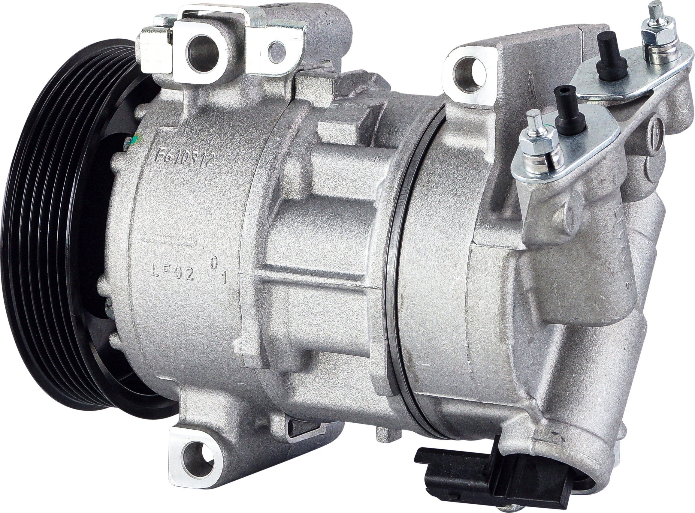 COMPRESSOR, CITROEN C4 PICASSO 1.4I 04-ON, DS4, DS5 1.6I, 1.6T 04/11-, VALEO, REPL. DENSO, 5SEL12C,