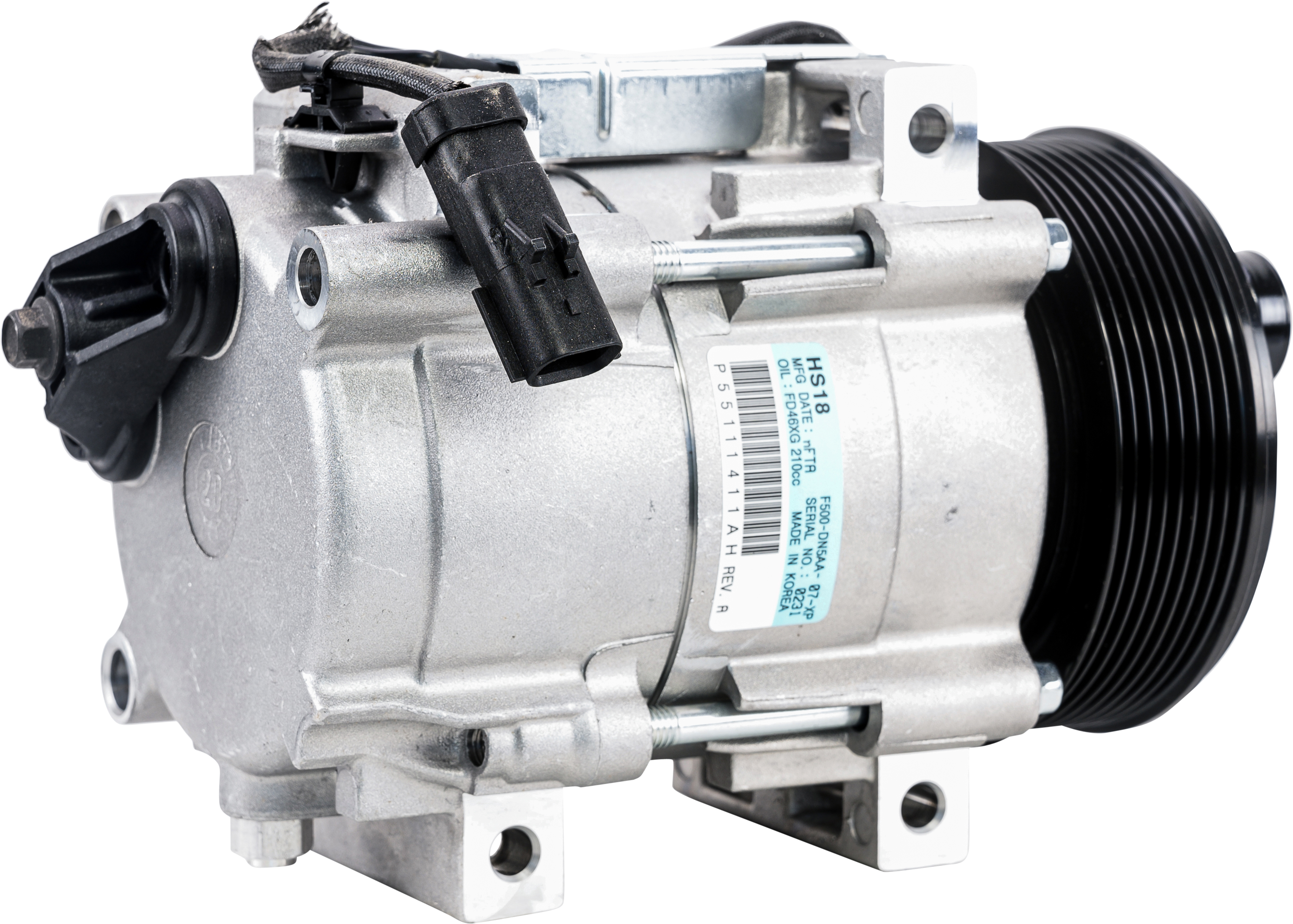 COMPRESSOR, DODGE RAM 3500, 09, HANON, HS18, 8PK, 118MM