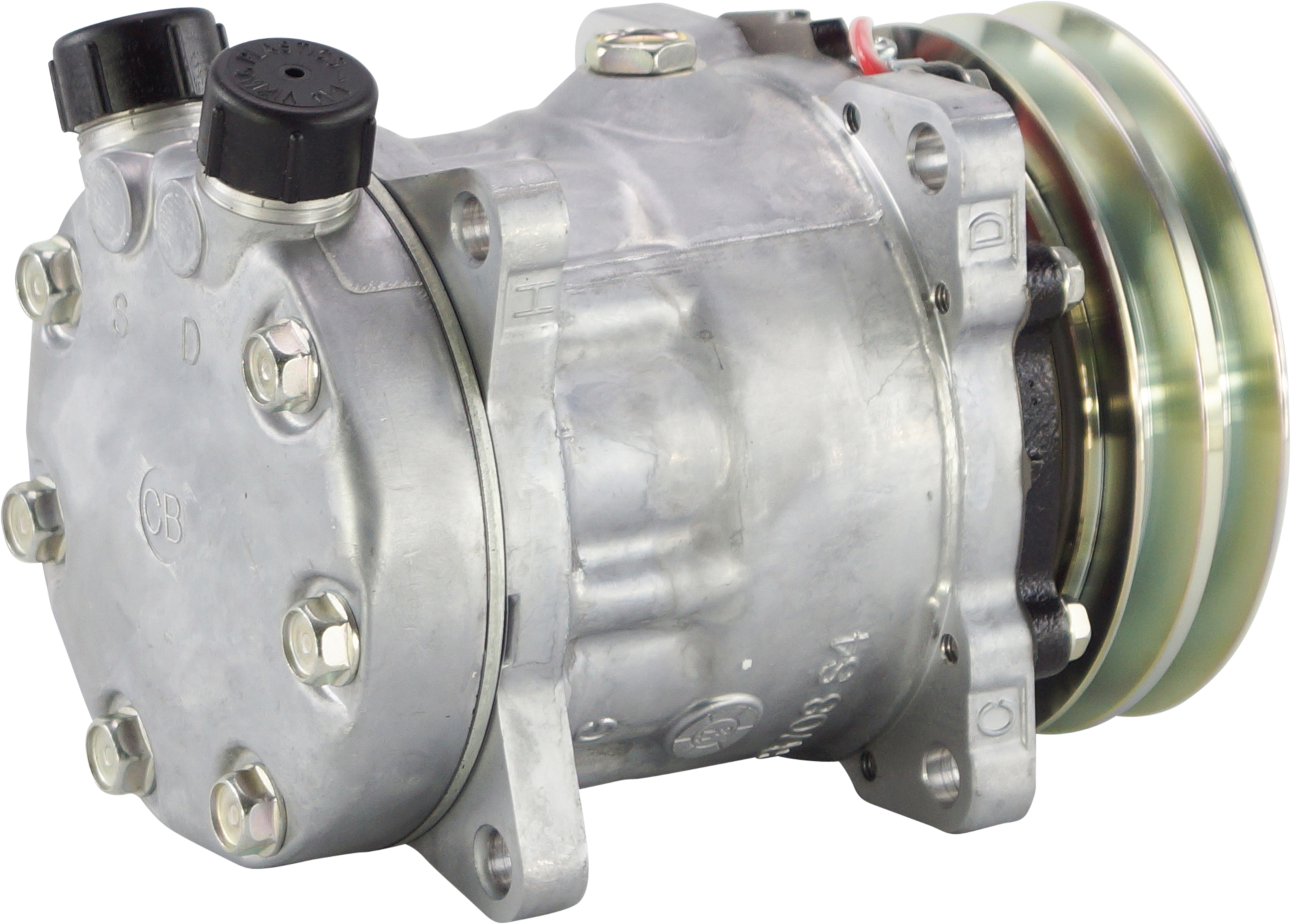 COMPRESSOR, NEW HOLLAND TN75D, SANDEN, S6332