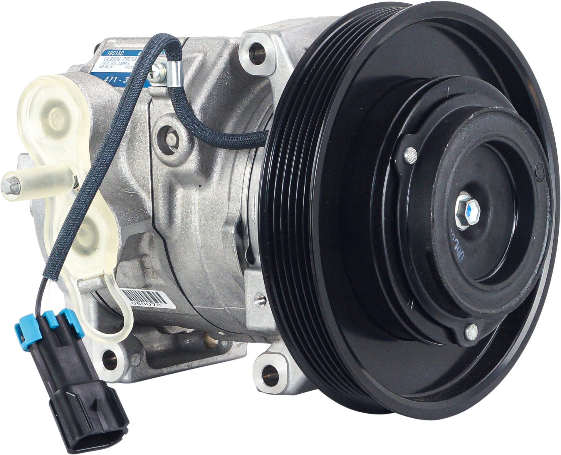 COMPRESSOR, FREIGHTLINER, WESTERN STAR, DENSO, 10S15C, 12V, 6PV, 157MM, PAD, DIRECT MOUNT