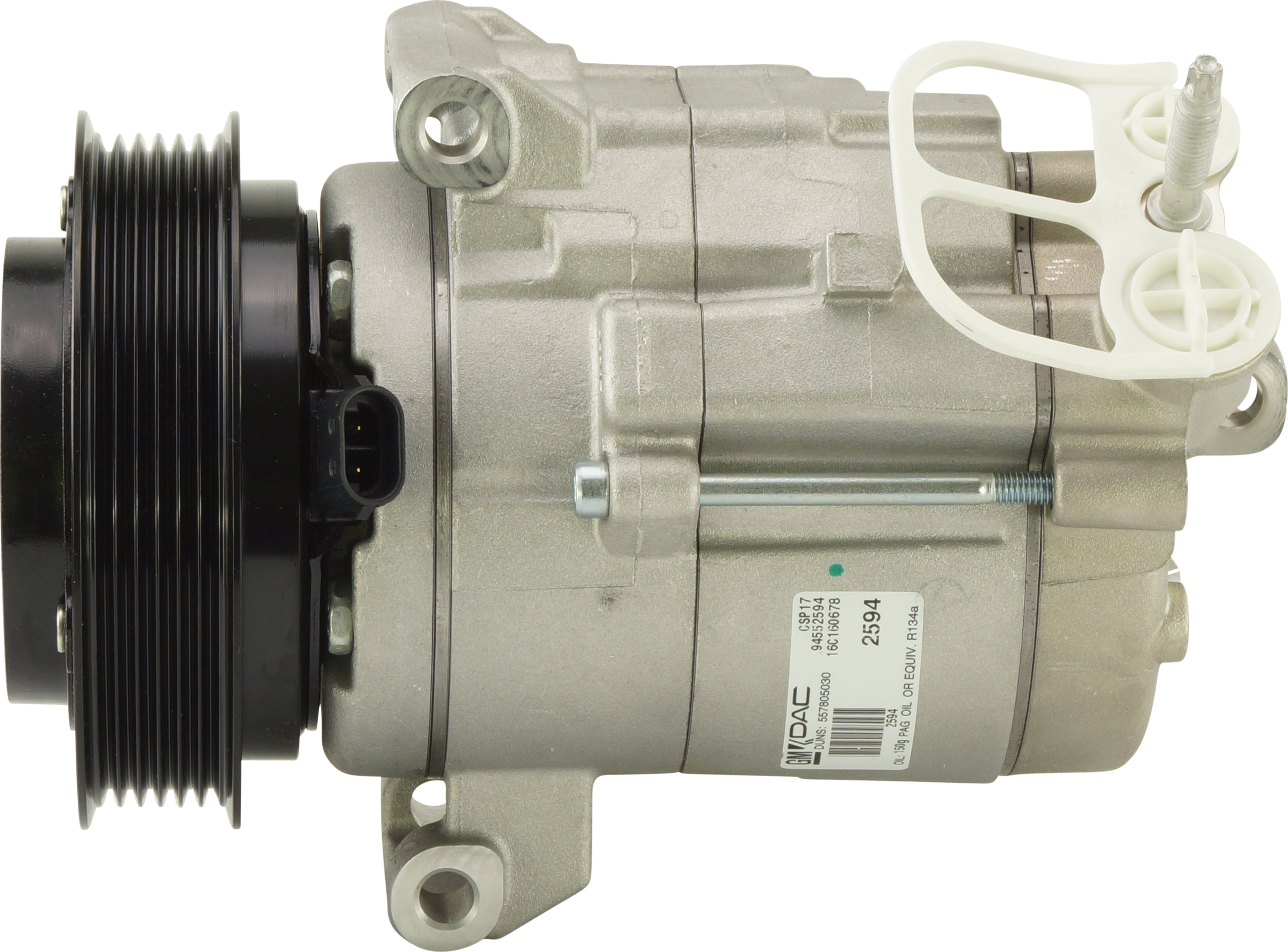 COMPRESSOR, HOLDEN CAPTIVA CG II 4CYL 2.2TD, 2.4I 01/11-, DELPHI, CSP17, 6PV, 120MM