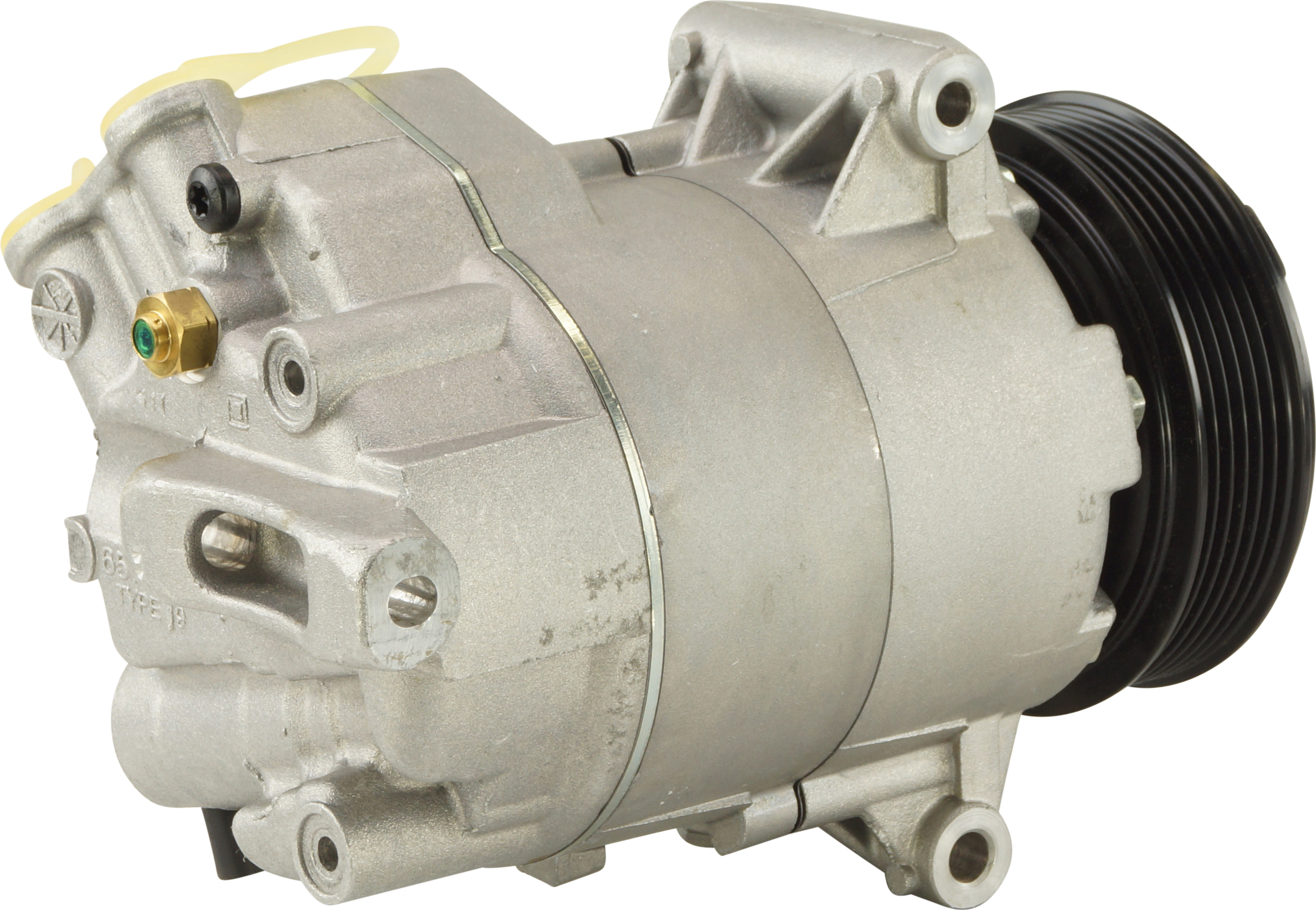 COMPRESSOR, HOLDEN CRUZE JH 1.6T PETROL 03/13-2017, DELPHI, 6PV, WITH CLUTCH, ELECTRIC CONTROL