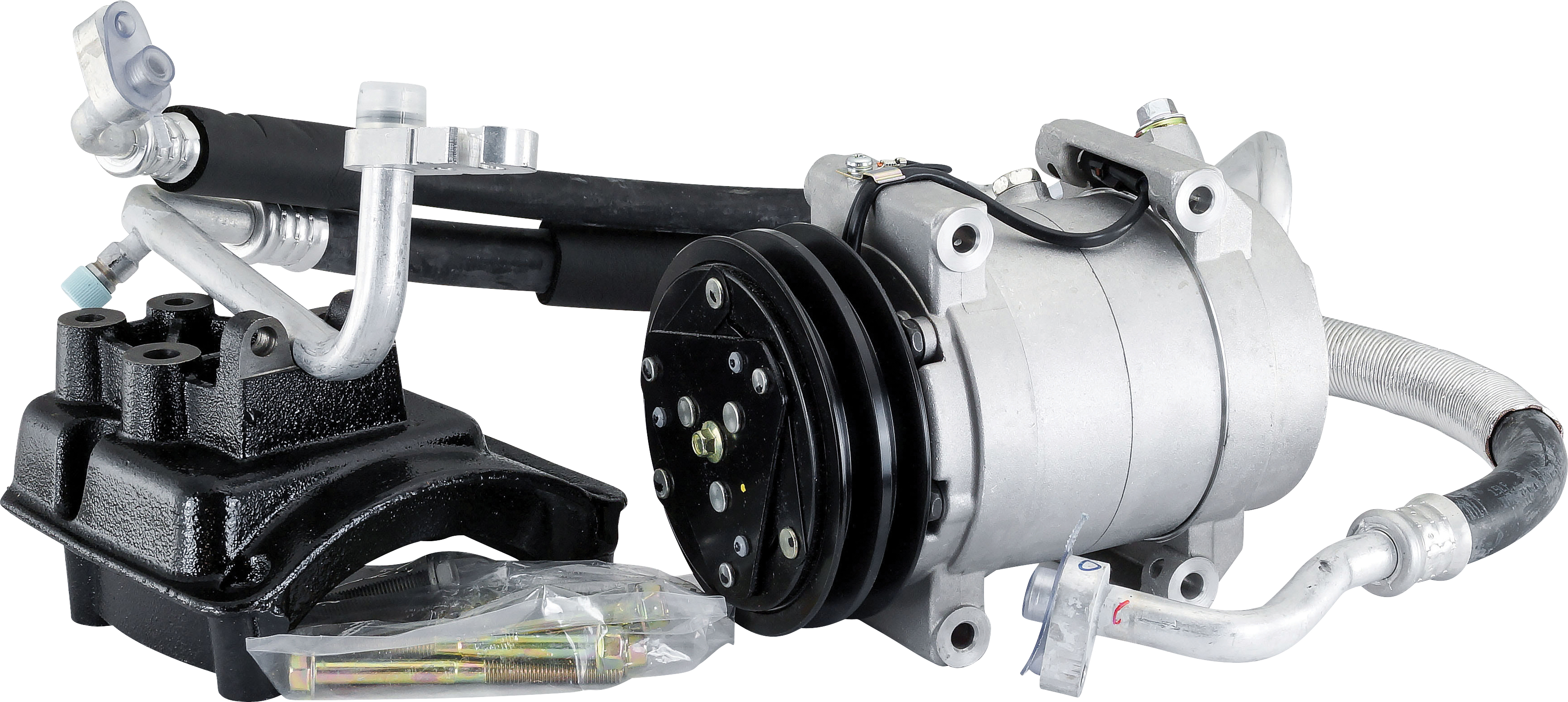 COMPRESSOR KIT, HOLDEN RODEO RA03 DIESEL (EARLY), DELPHI, SP15