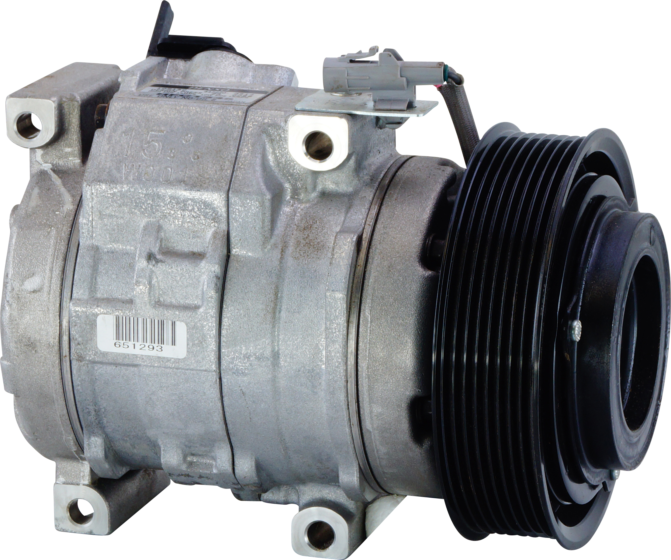 COMPRESSOR, HINO, DENSO, 10S15C, 24V, 8PV, 130MM, PAD, DIRECT MOUNT