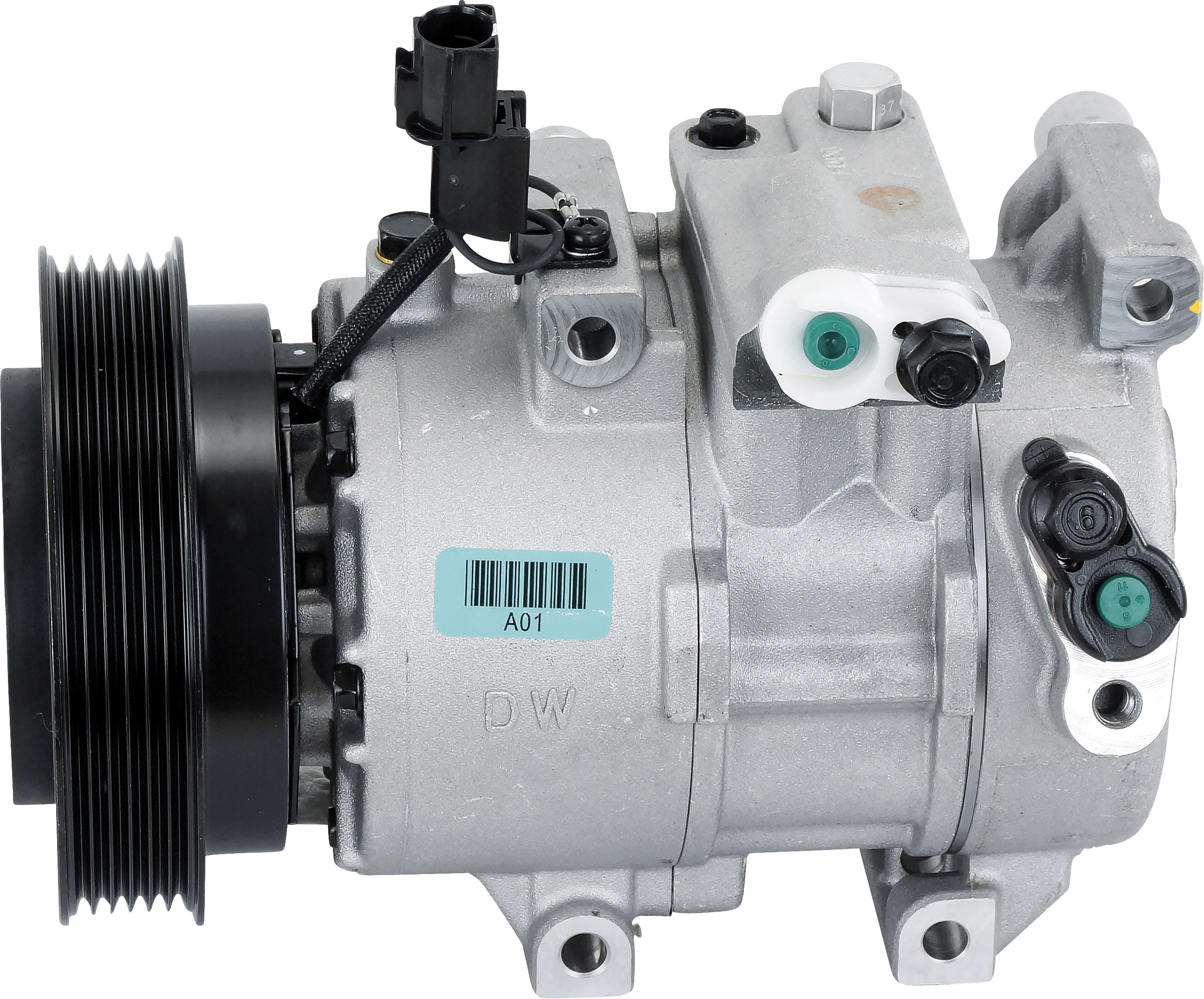 COMPRESSOR, HYUNDAI ACCENT RB 1.6L, 1.6TD 07/11-, HALLA
