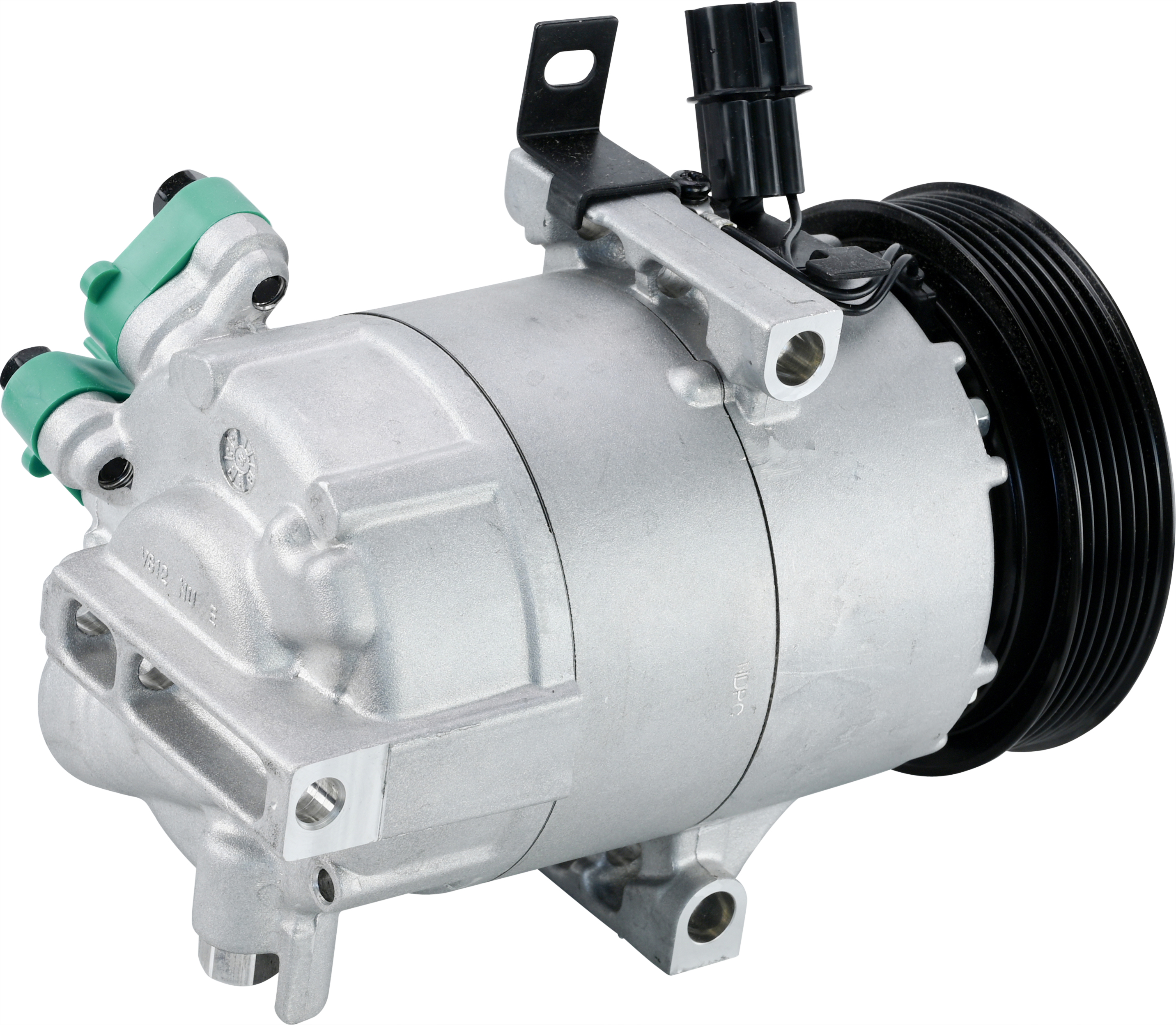 COMPRESSOR, HYUNDAI ELANTRA 1.8L MD 2011-, HALLA, VS12E, WITH CLUTCH, COIL & ELECTRIC VALVE