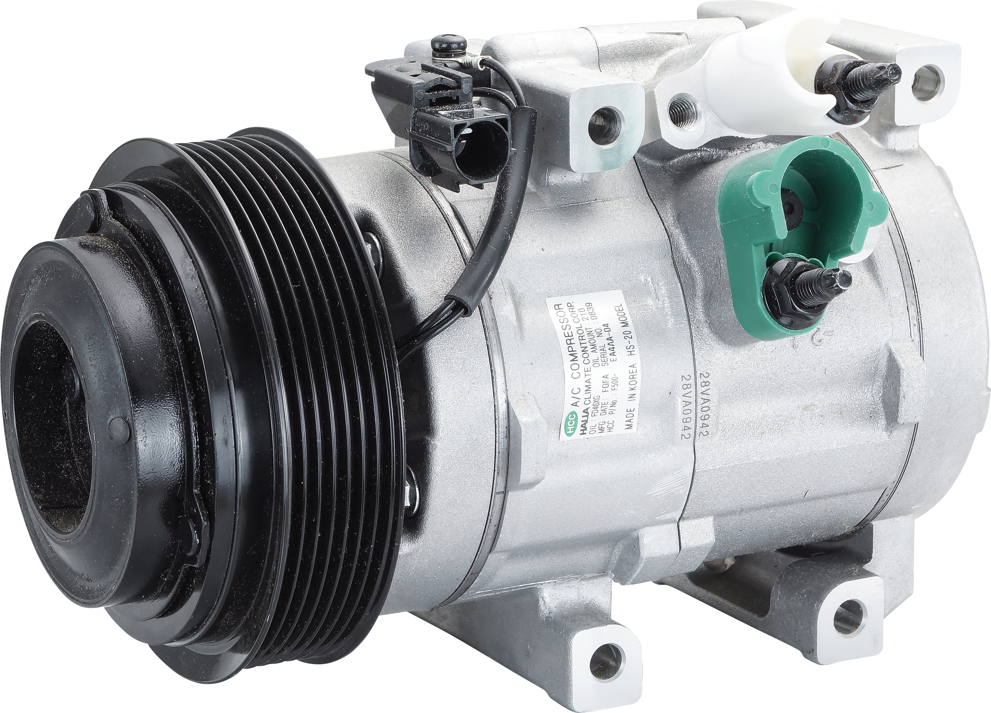 COMPRESSOR, HYUNDAI I-LOAD, I-MAX DIESEL 2007-, HALLA, HS20
