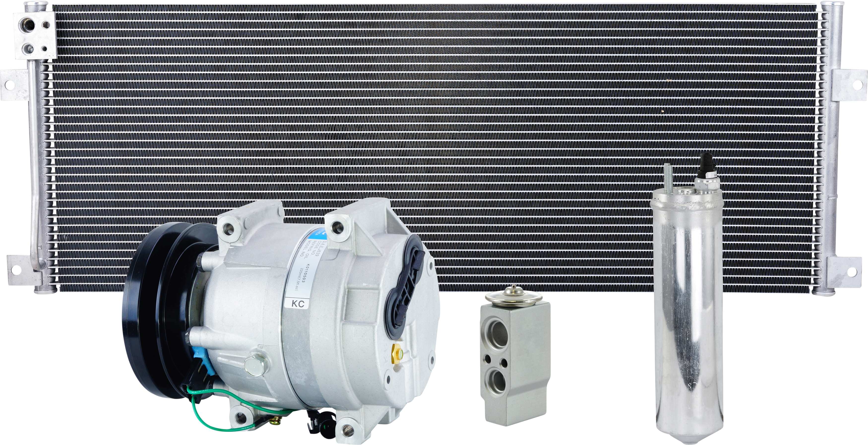 COMPRESSOR KIT, HYUNDAI CONSTRUCTION, LOADER DASH-9 ONLY