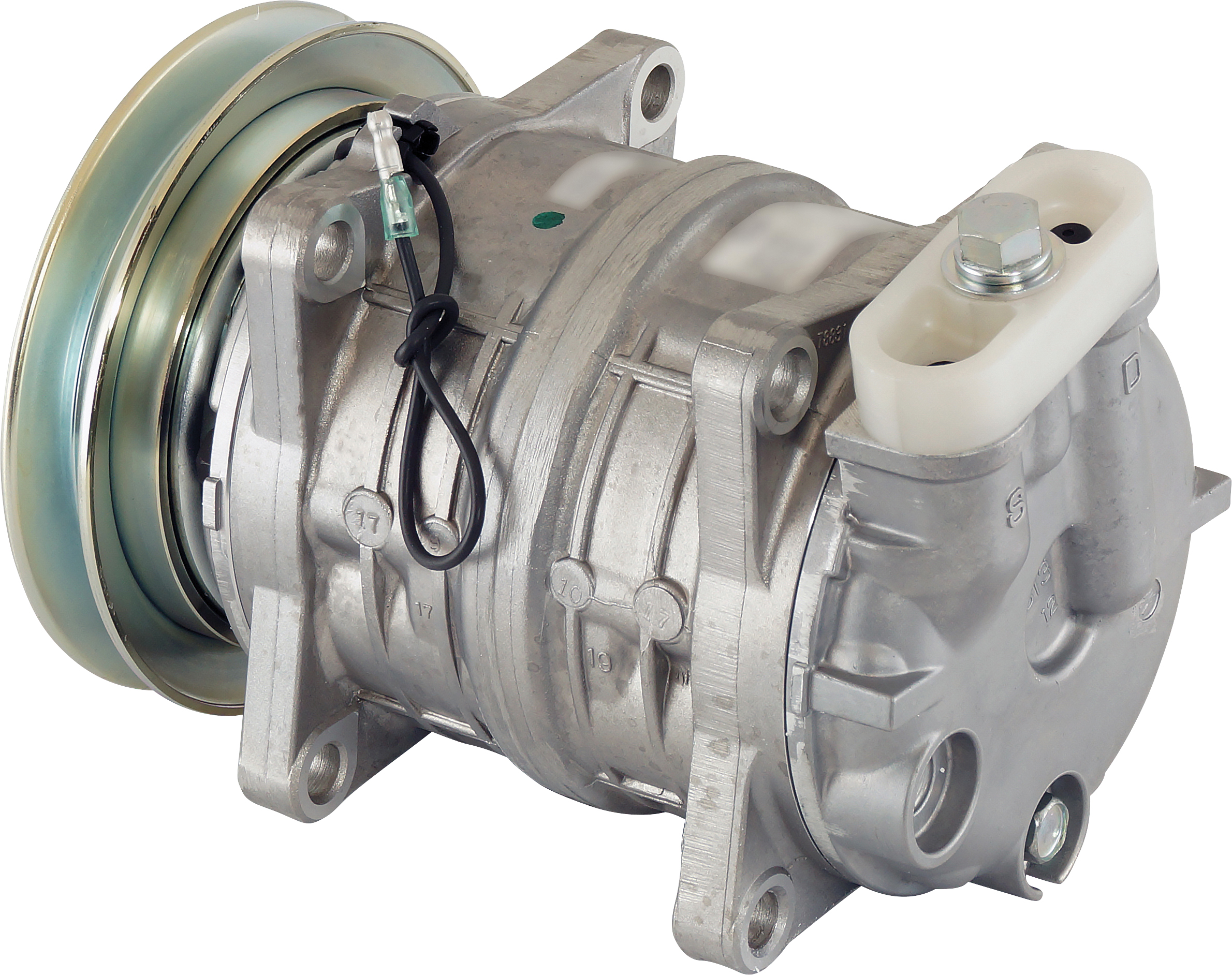 COMPRESSOR, ISUZU 950 LONG BED, TAMA, TM14A, 24V, 1B, VERT PAD