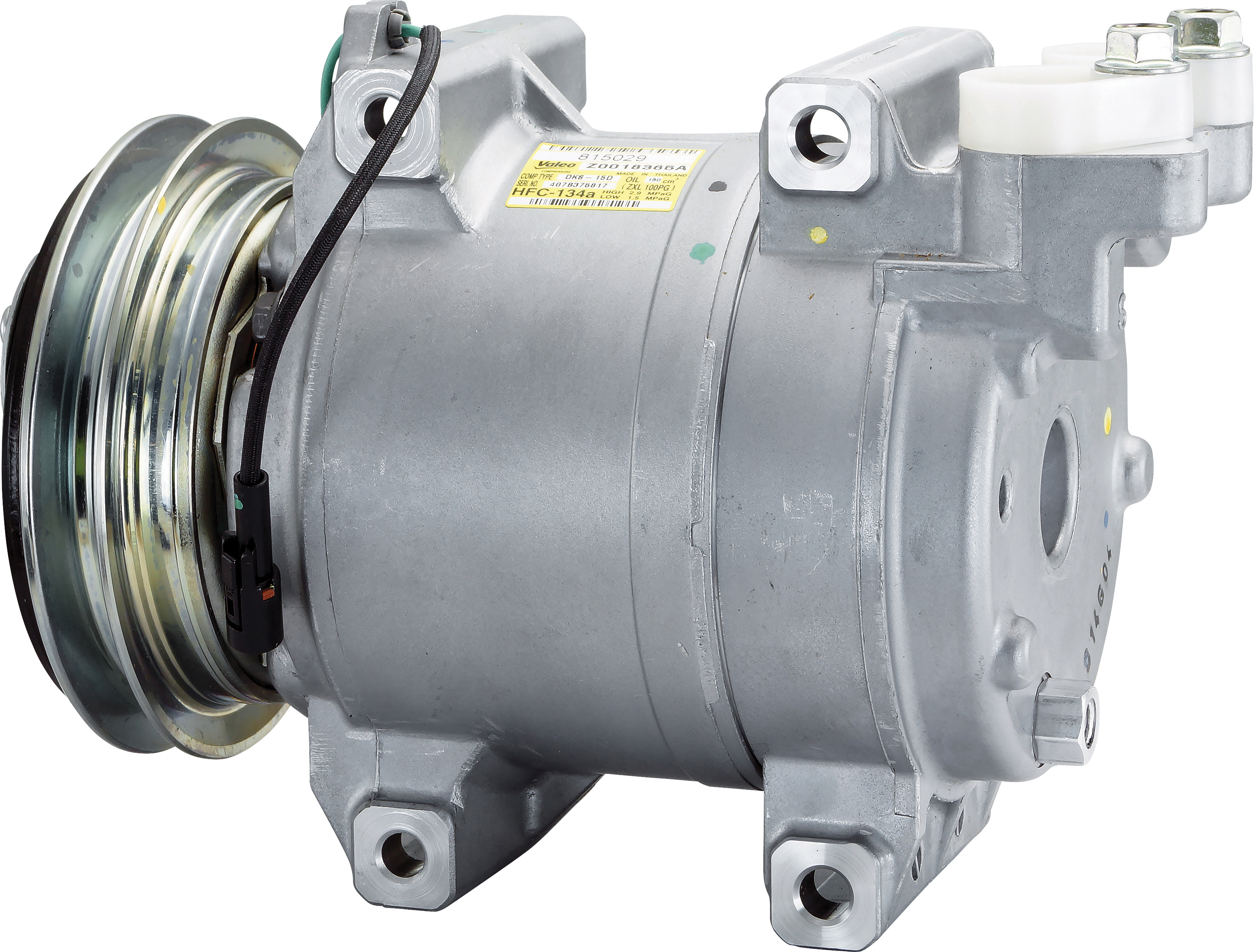 COMPRESSOR, ISUZU NPR300, VALEO, DKS15D, 24V, 1A, VERT PAD