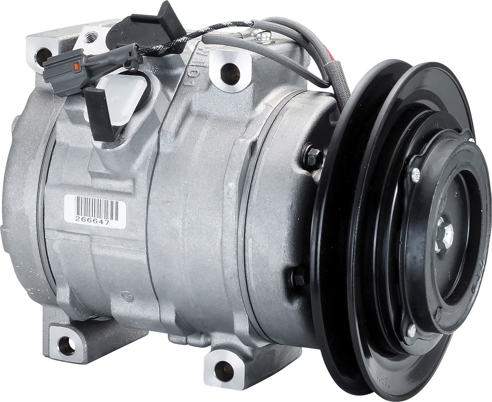 COMPRESSOR, ISUZU FXZ, FYH 13-ON, DENSO, 10S15C 24V 1A